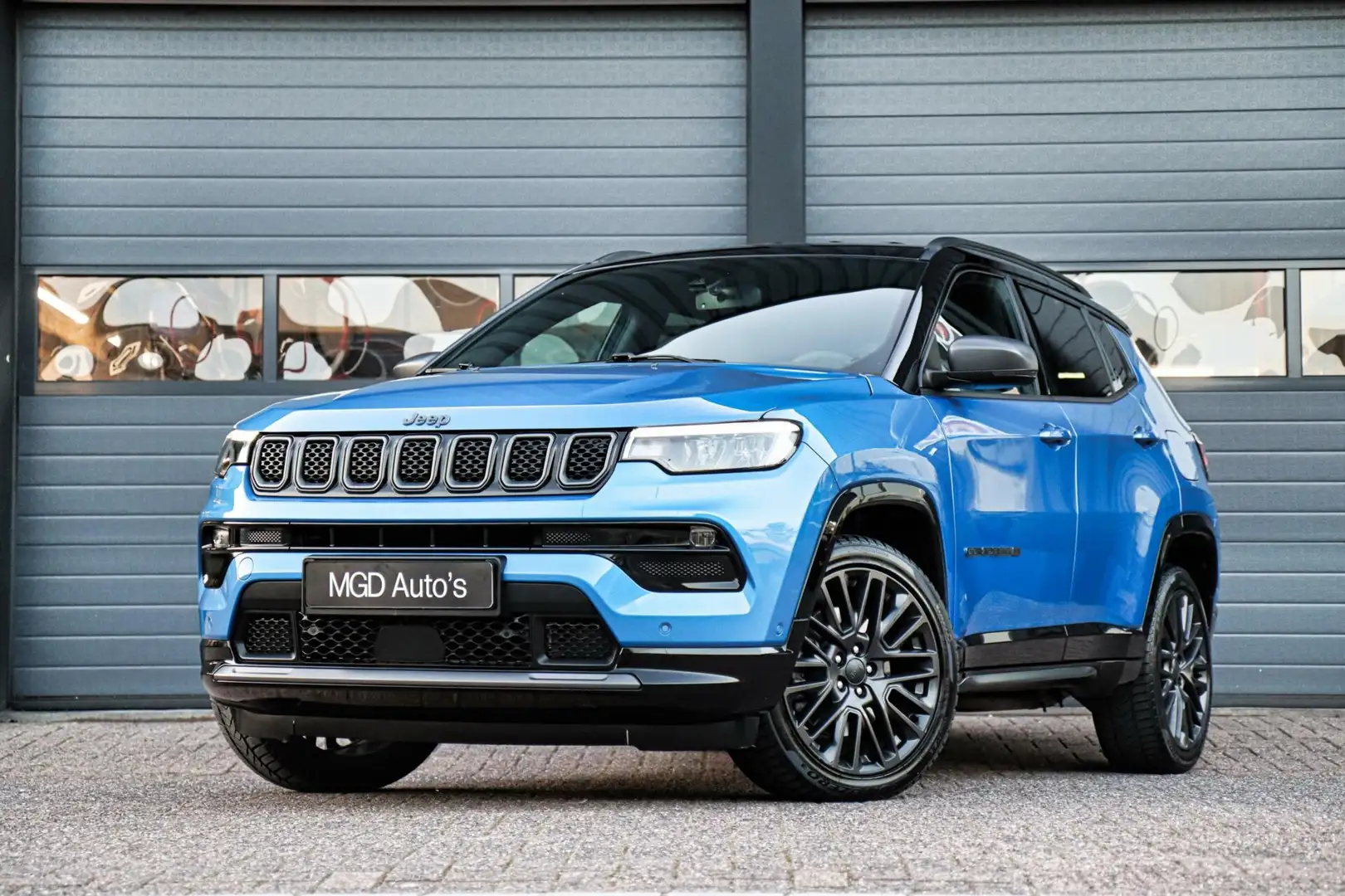 Jeep Compass 4xe Plug-in Hybrid Electric Night Eagle /KEYLESS/C Bleu - 1
