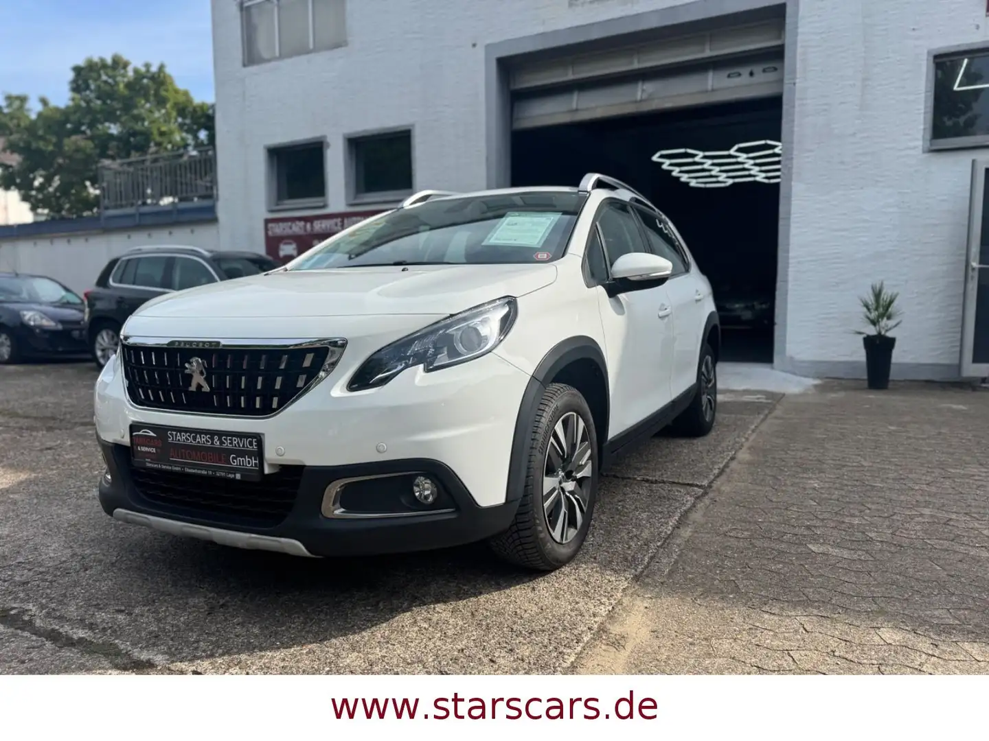Peugeot 2008 -Allure*AUTOMATIK*ALU*2.HAND*TEMPOMAT* Weiß - 1