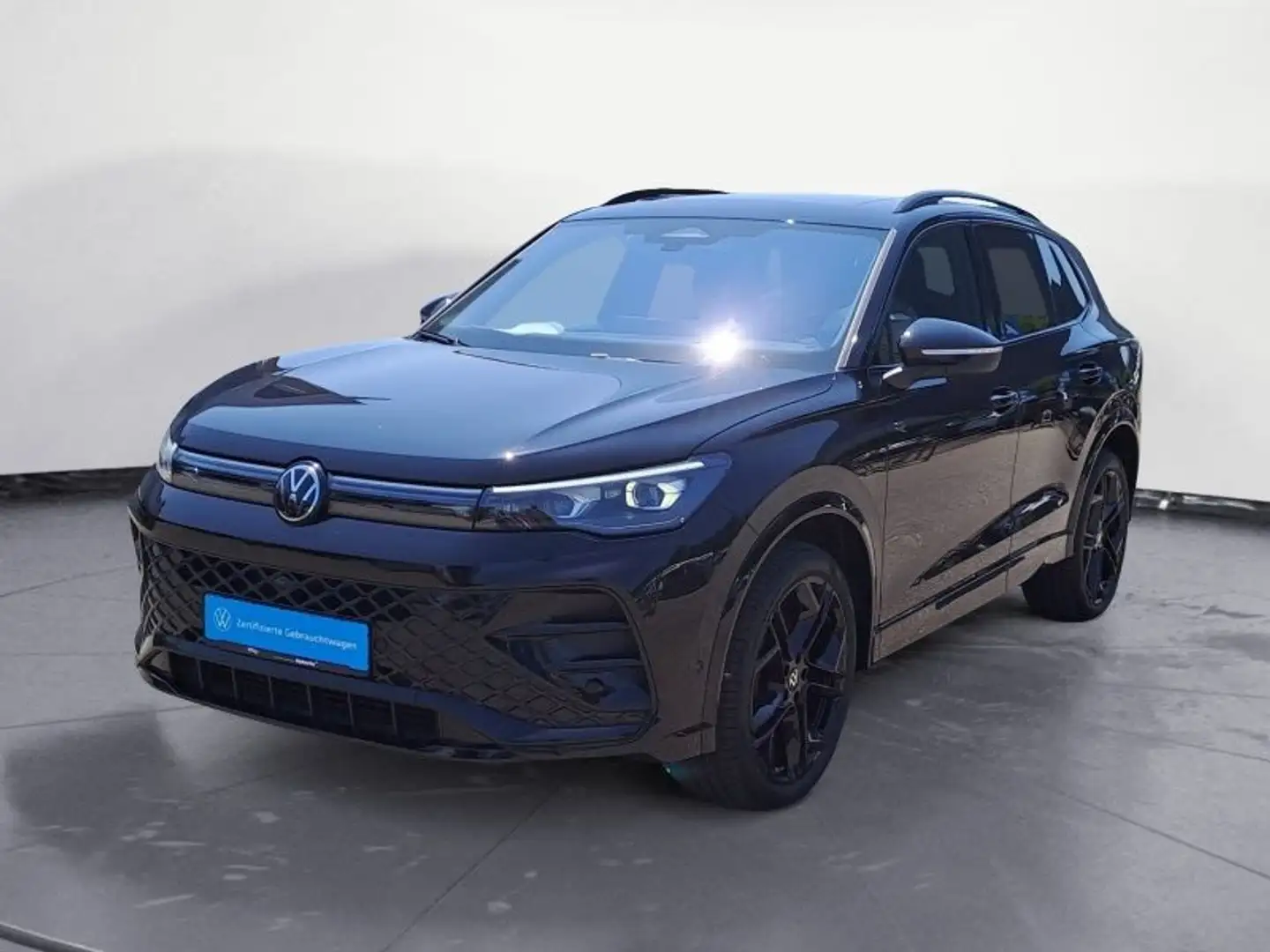Volkswagen Tiguan 2.0 TDI DSG 4Motion R-Line AHK Leder Pano Schwarz - 2