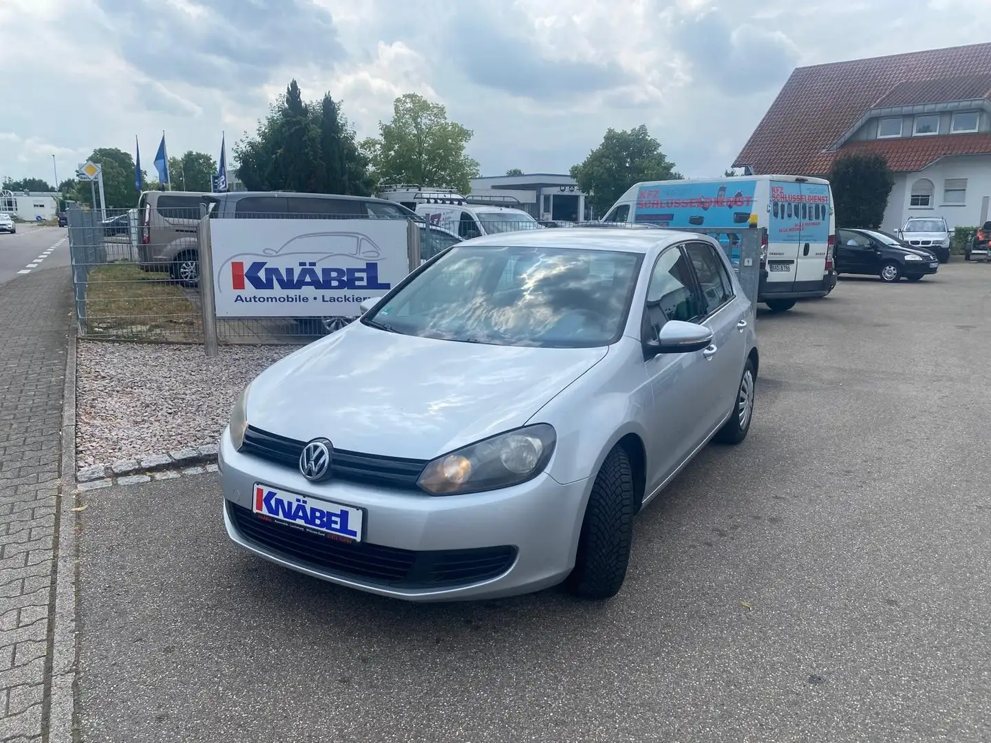 Volkswagen Golf VI Trendline/Klima/1.Hand/Scheckheft./ Silber - 1