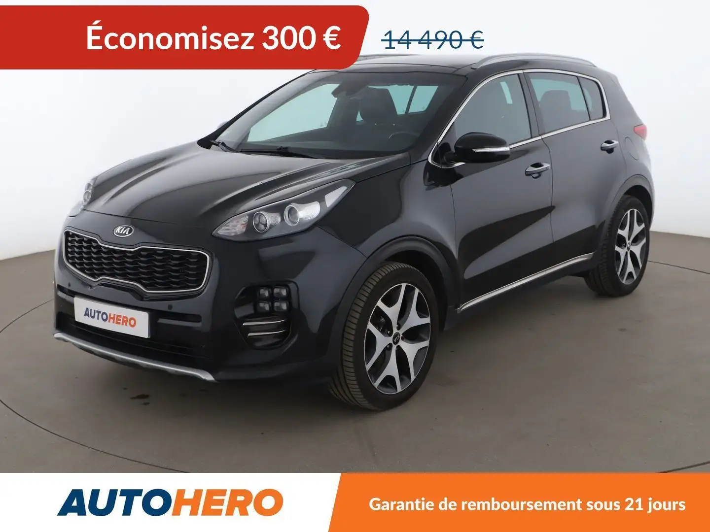 Kia Sportage 2.0 CRDi ISG GT Line 2WD Noir - 1