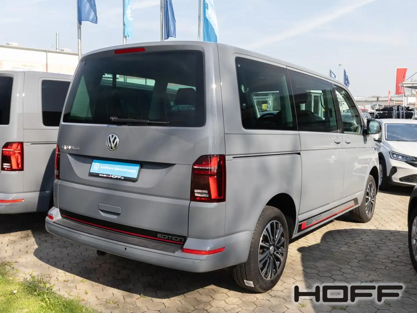 Volkswagen T6.1 Transporter 6.1 2.0 DSG TDI Caravelle EDITION NAVI AHK Gris - 2