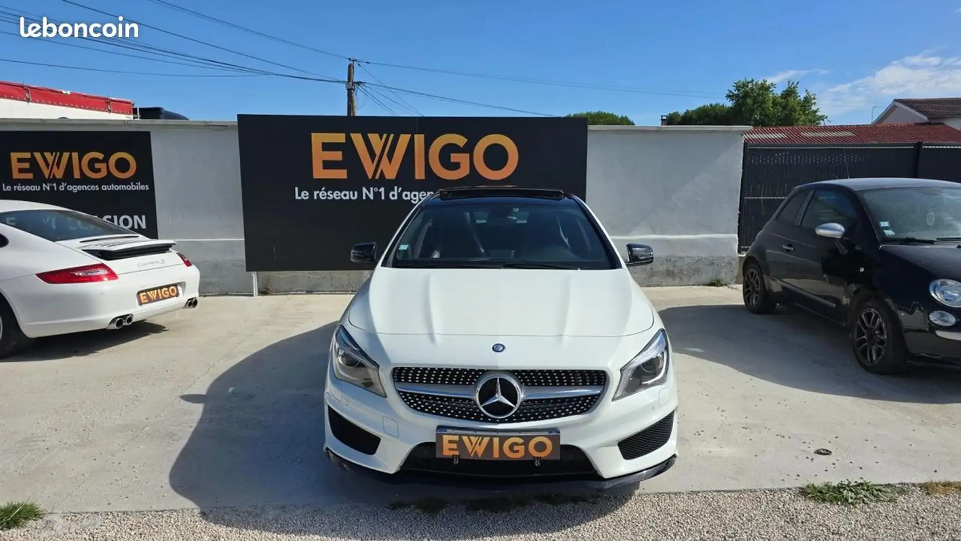 Mercedes-Benz CLA 220 Classe Mercedes COUPE 2.2 220 CDI 170 FASCINATION  Blanc - 2