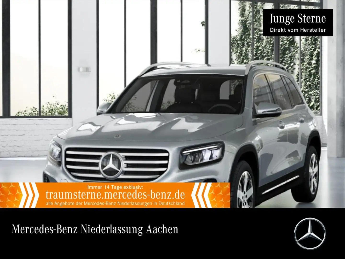 Mercedes-Benz GLB 250 4M PROGRESSIVE+LED+KAMERA+TOTW+KEYLESS+8G Argintiu - 1