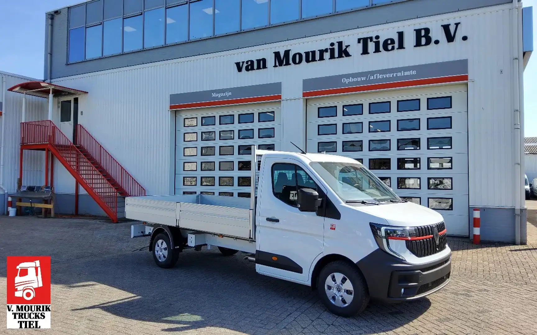Renault Master 150.35 L4H1 EL EURO 6 OPEN LAADBAK - V-26-JHG - BP Blanco - 1