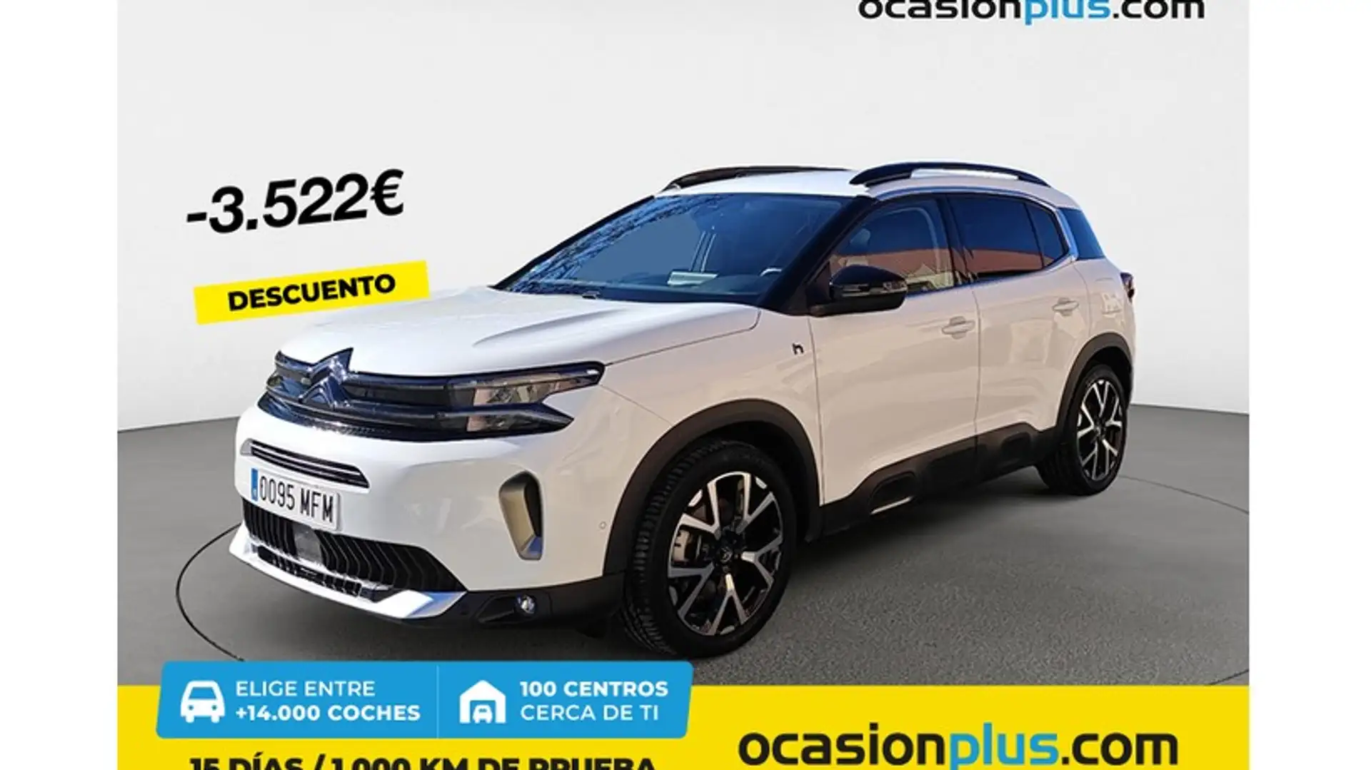 Citroen C5 Aircross Hybrid Shine Pack EAT8 225 Blanc - 1