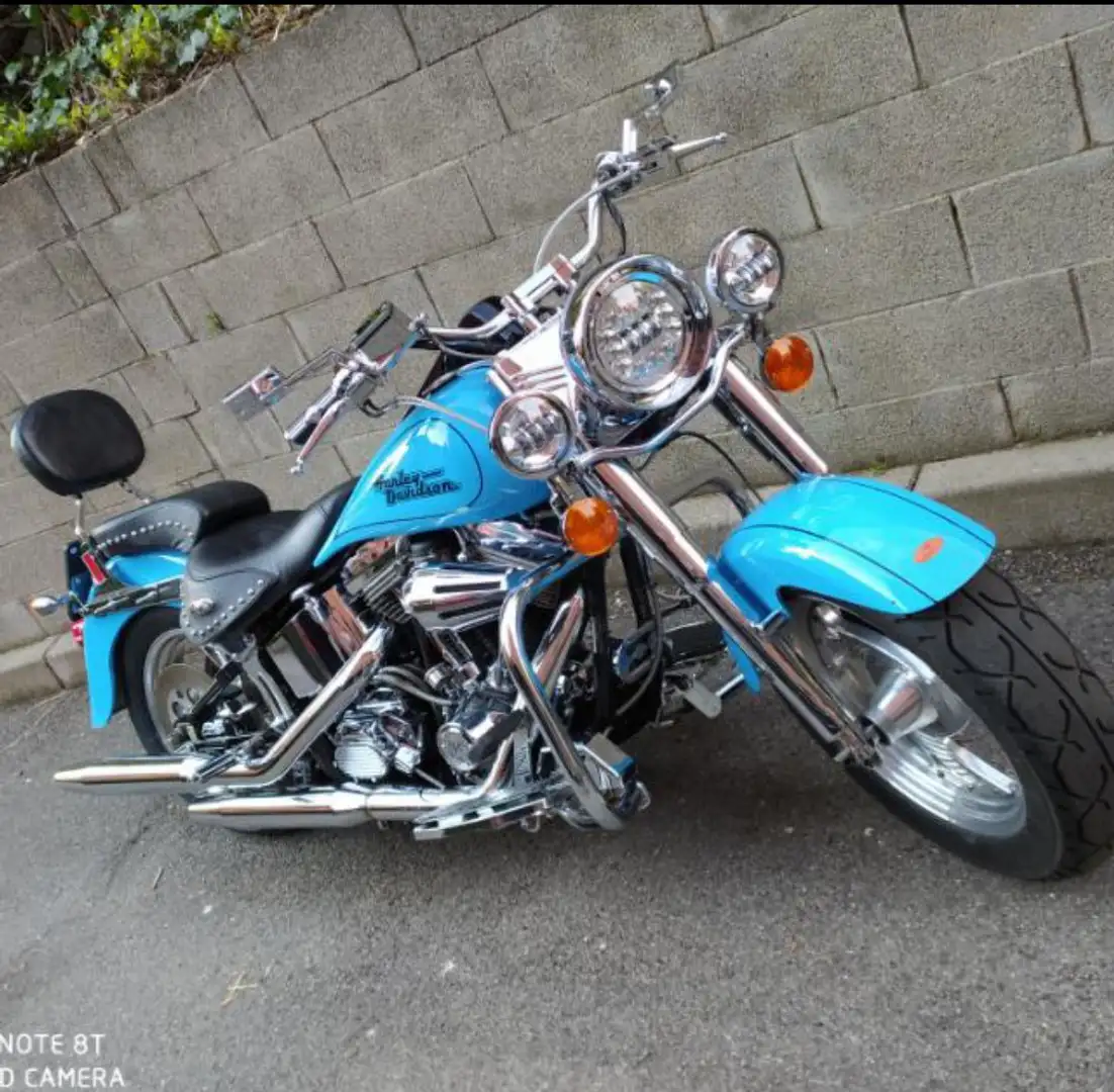 Harley-Davidson Fat Boy 1340 Blu/Azzurro - 1