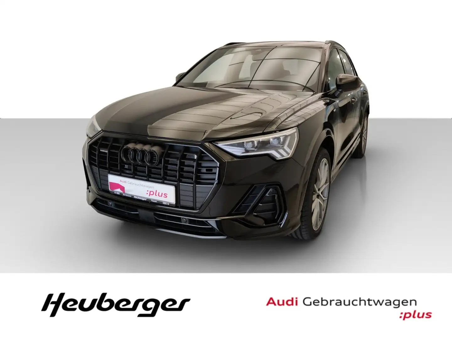 Audi Q3 40 TDI quattro S tronic S line, Pano, AHK, ACC Schwarz - 1