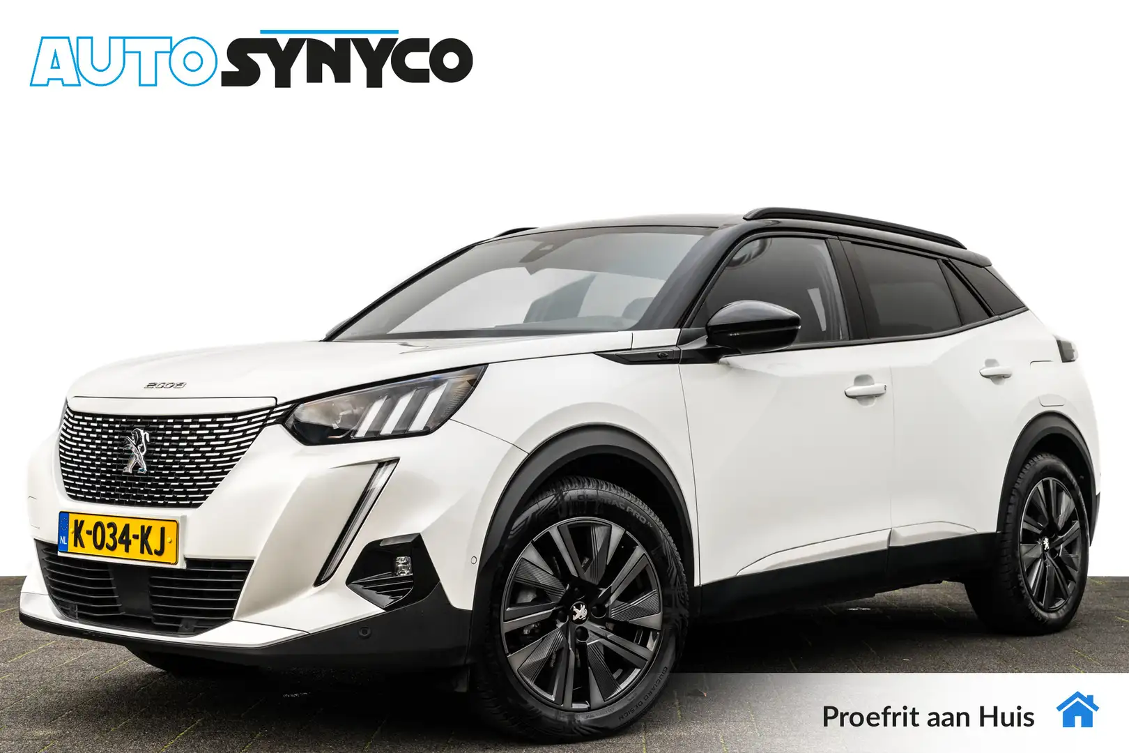 Peugeot e-2008 EV GT Pack 50 kWh | 3 Fase | Adap. Cruise | Carpla Bianco - 1