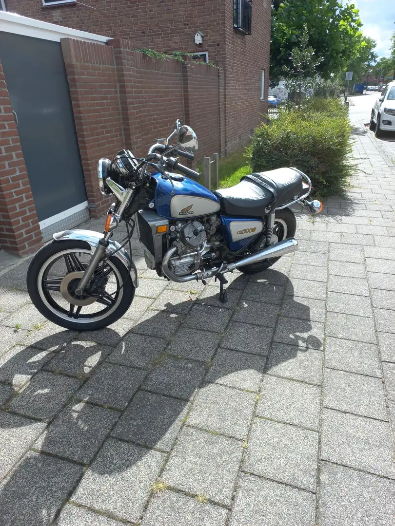 Honda CX 500 Blauw - 2