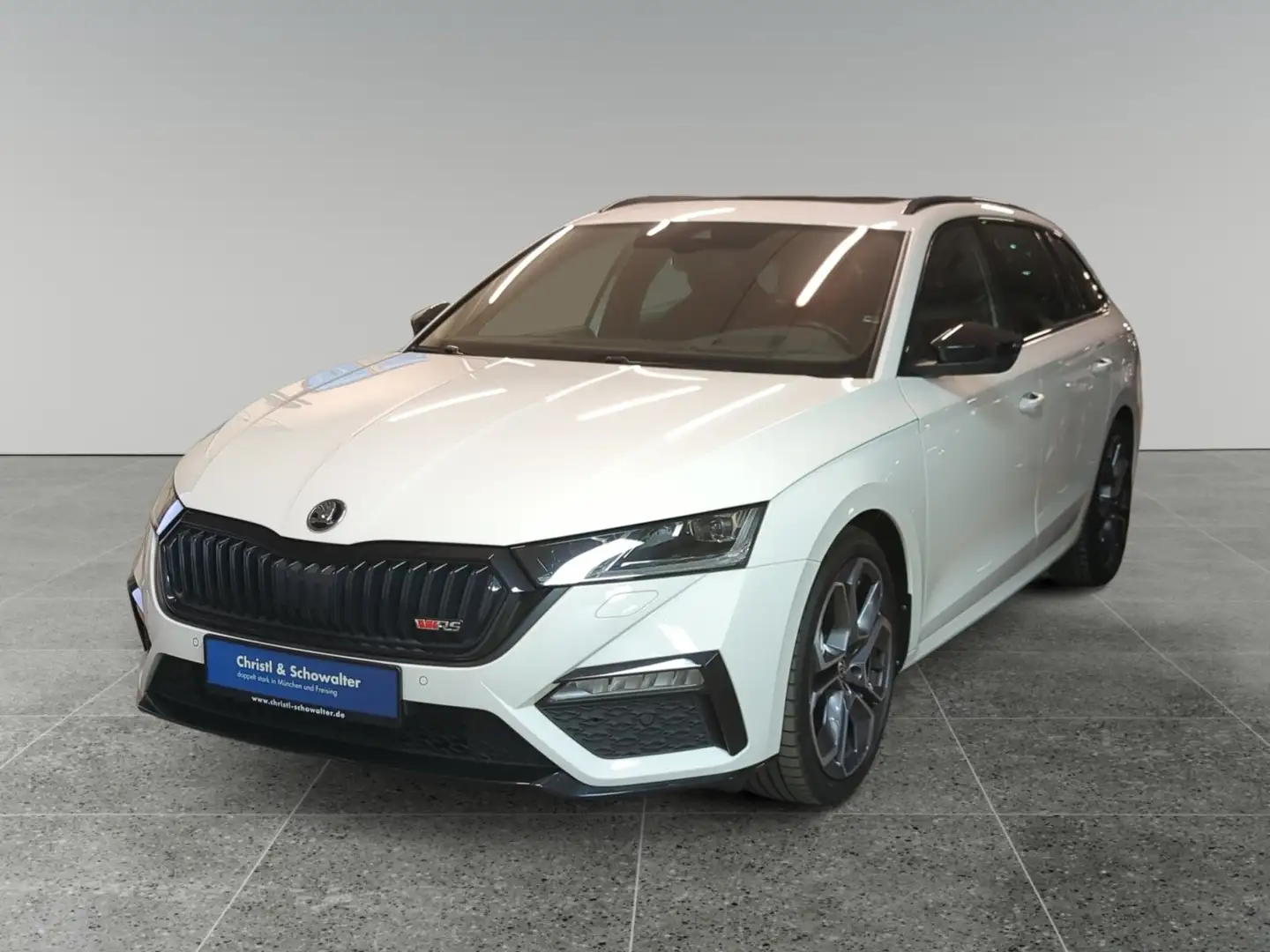 Skoda Octavia Combi RS 2.0 TDI 4x4 DSG LED PANO ACC Weiß - 2