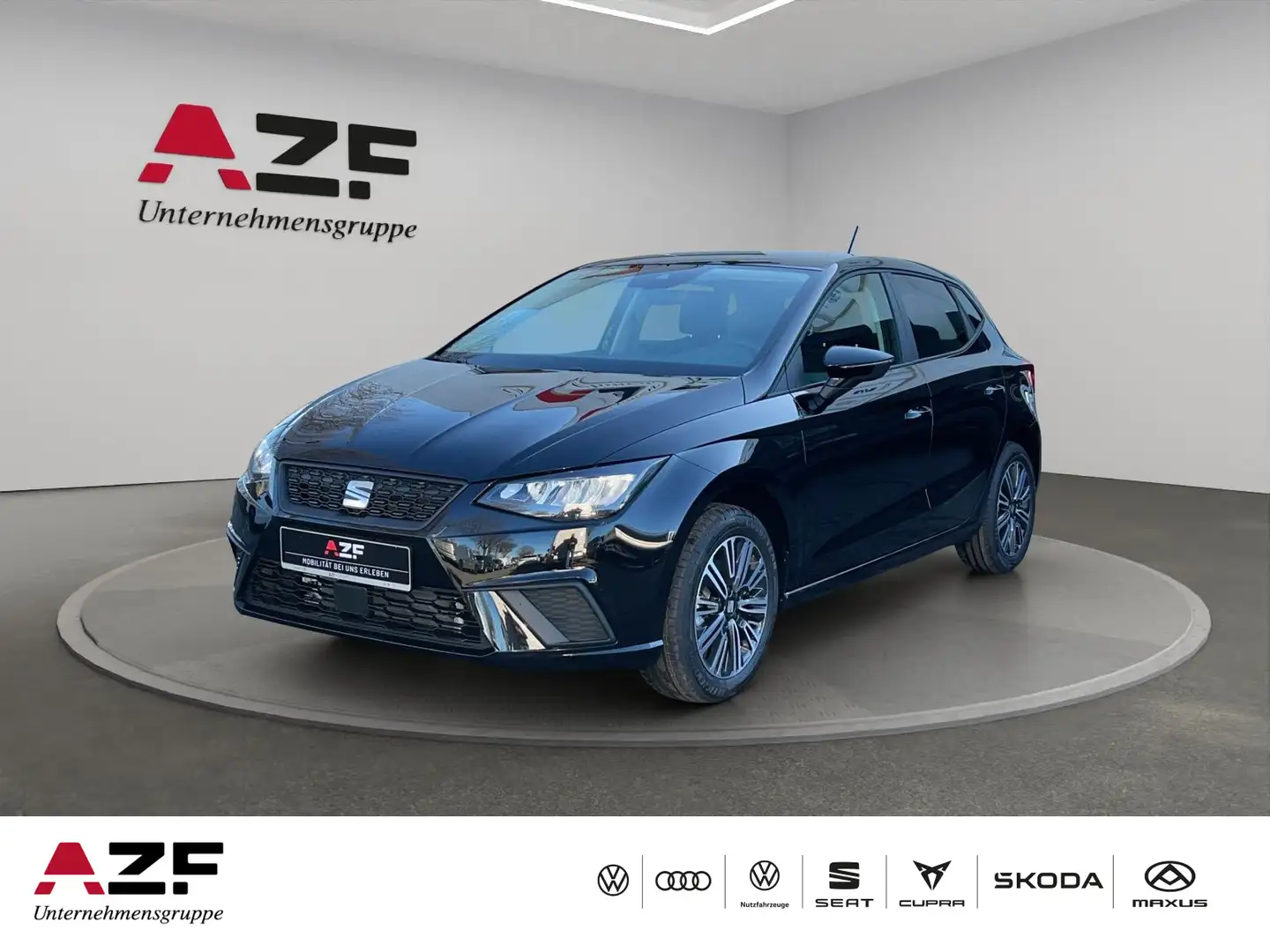 SEAT Ibiza Style Edition 1.0 TSI DSG+ACC+SHZ+FullLink Schwarz - 1