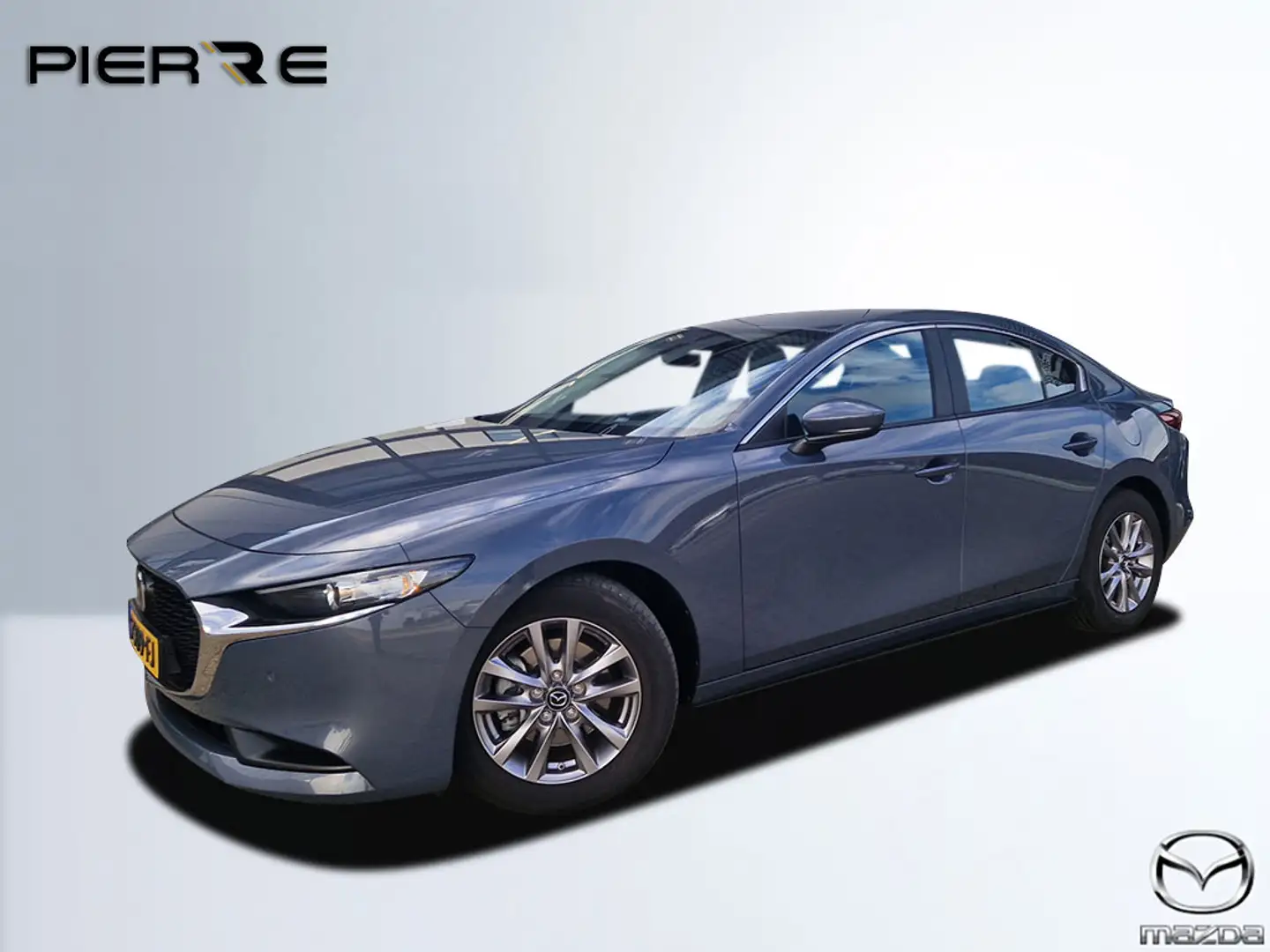 Mazda 3 2.0 e-SkyActiv-G M Hybrid 122 Comfort Gris - 1