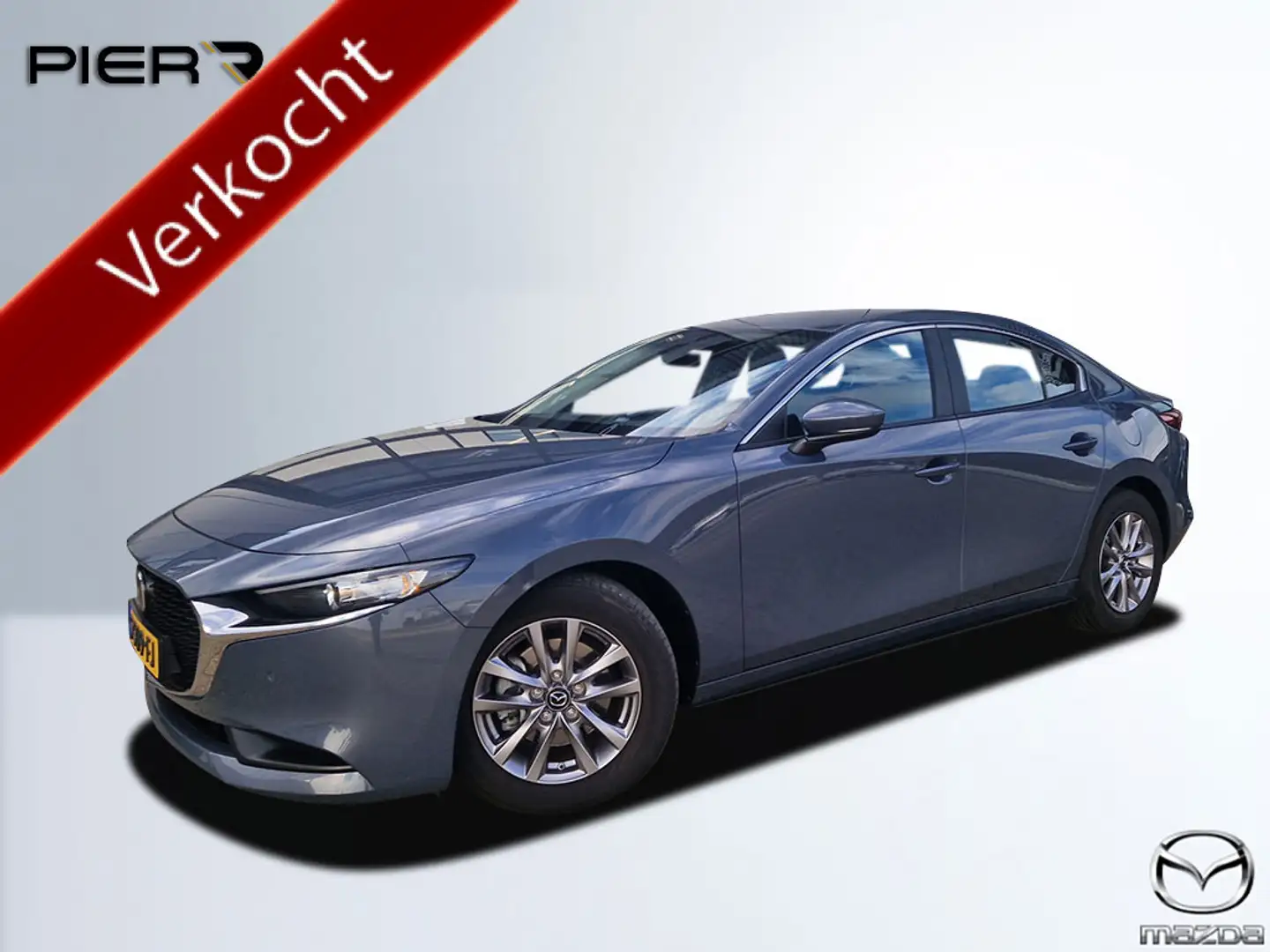 Mazda 3 2.0 e-SkyActiv-G M Hybrid 122 Comfort Grijs - 1