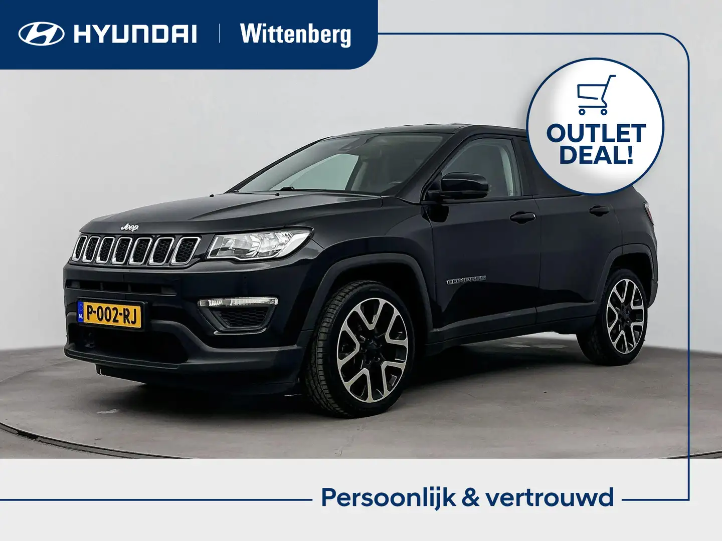 Jeep Compass 1.4 MultiAir Sport | Navigatie | Achteruit camera Negro - 1