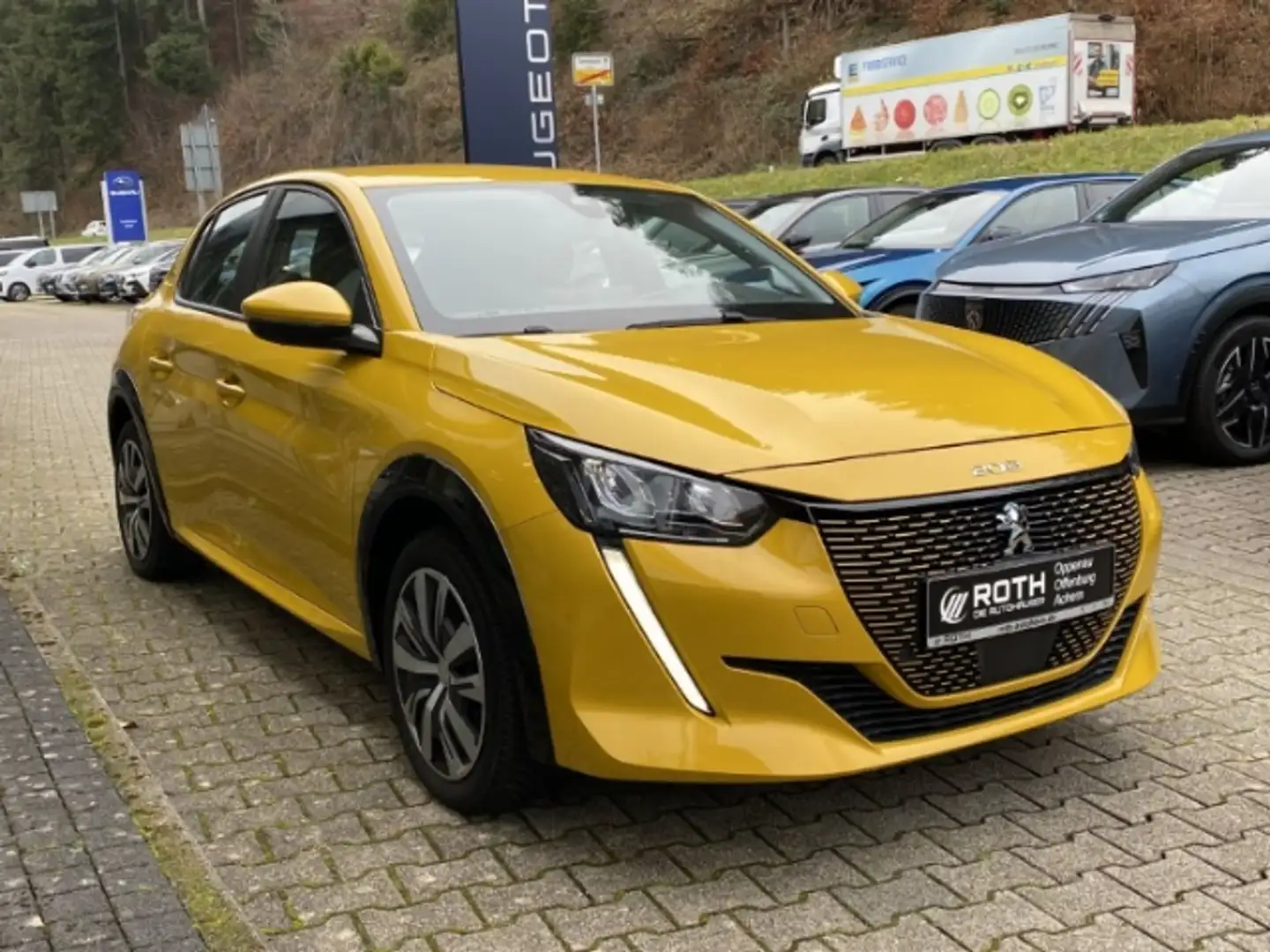 Peugeot 208 Active 136 PS LED Apple CarPlay Android Auto Klima Gelb - 2