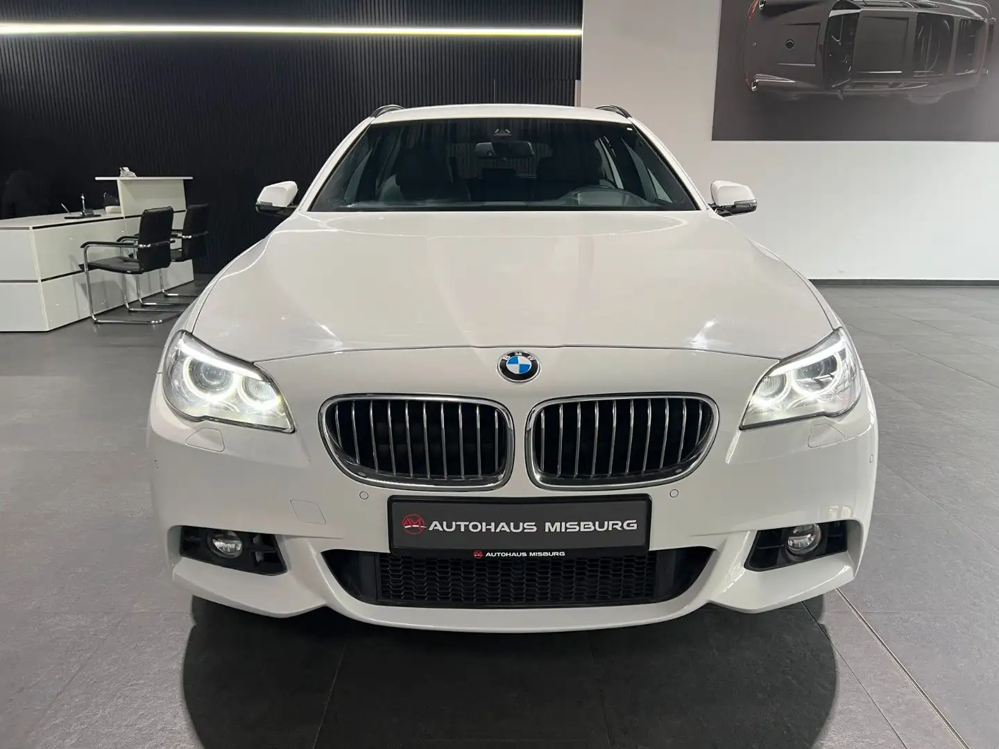 BMW 520 d Touring M-Paket/Head-Up+Leder+Memory Bianco - 2