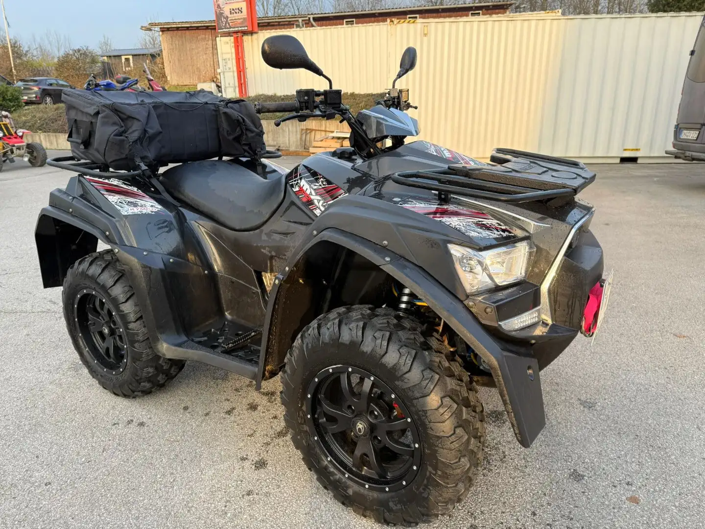 Kymco QUAD mit Seilwinde MXU 700 i   TÜV - NEU Nero - 1