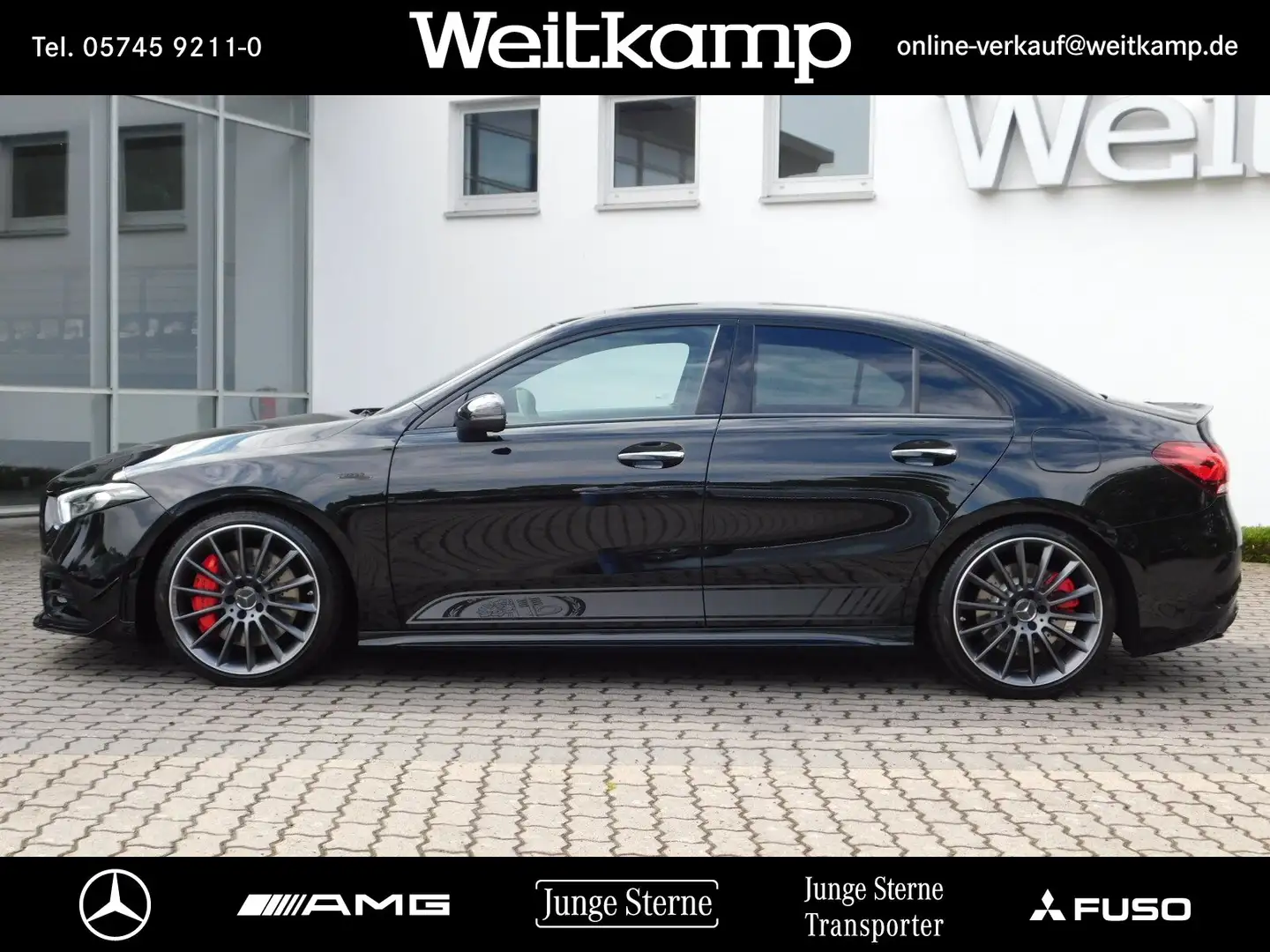 Mercedes-Benz A 35 AMG AMG A 35 4MATIC Limousine Edition55+Pano+Perf.S. Schwarz - 2