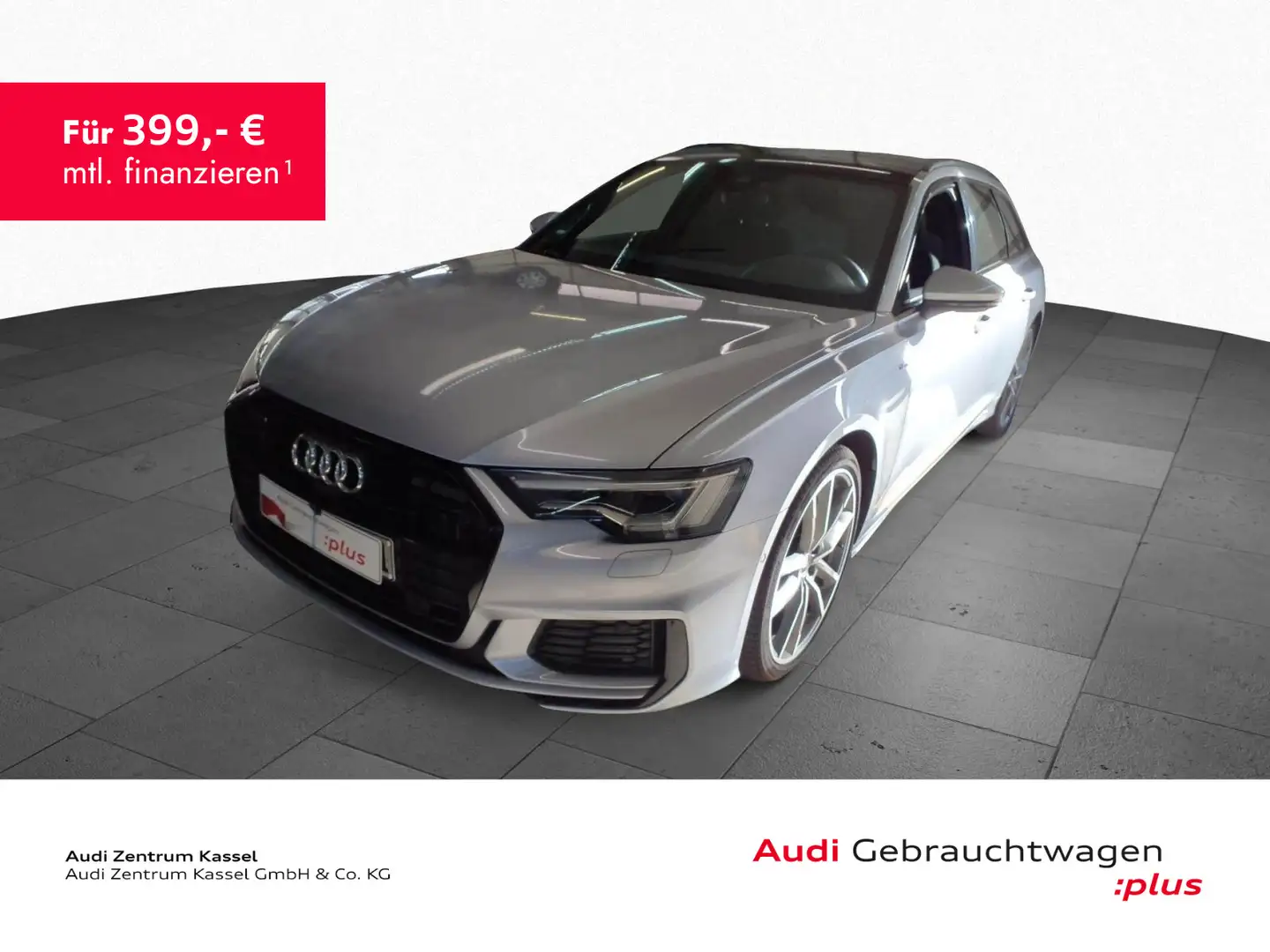 Audi A6 40 TDI qu. S line Matrix B&O Pano HuD Silber - 1