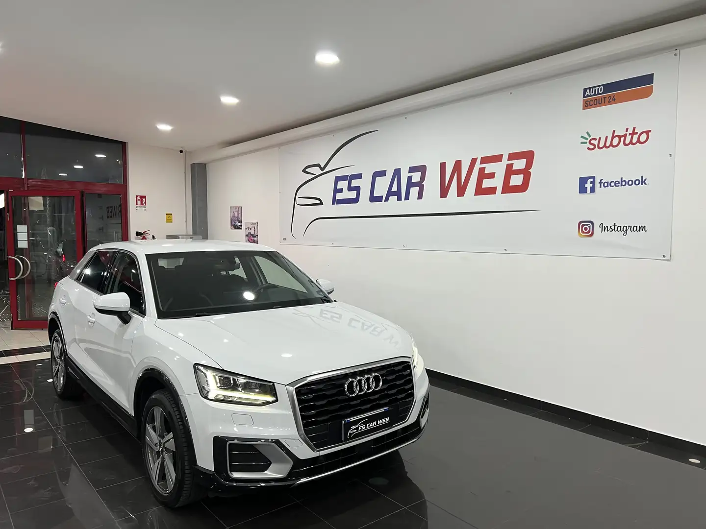 Audi Q2 30 1.6 tdi Admired s-tronic 116 cv Blanc - 1