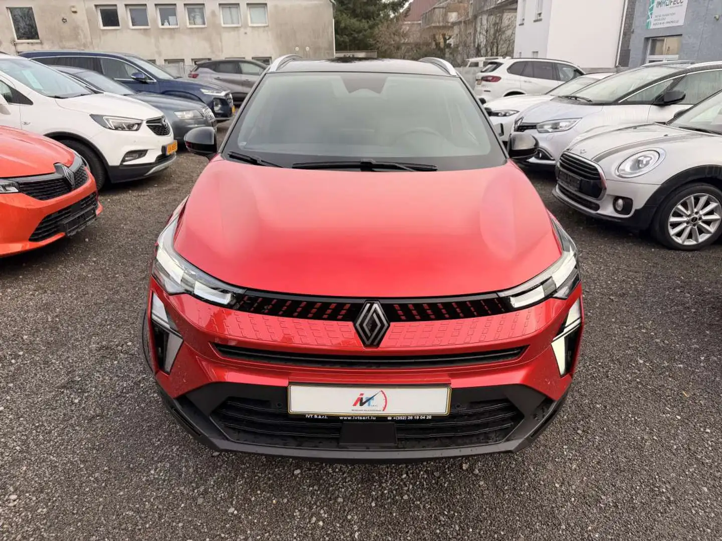 Renault Captur 1.6 Tce E-TECH 145 Hybrid Techno EDC Rouge - 2