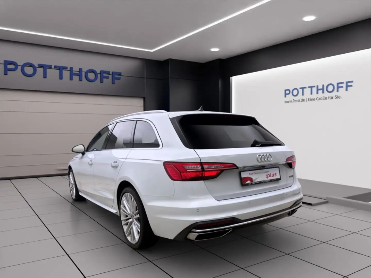Audi A4 Avant 40 TDI Q ADVANCED AHK NAVI KAMERA PDC Weiß - 2