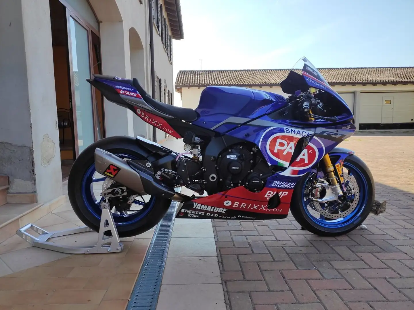 Yamaha YZF-R1 Toprak Replica GYTR Azul - 2