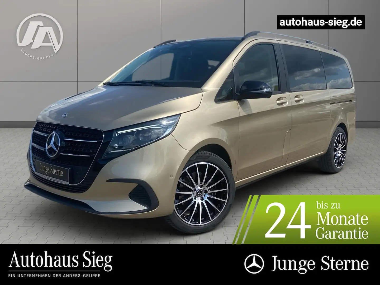 Mercedes-Benz V 250 Style Lang Multibeam*AUT*Distronic*Allrad Bronz - 1