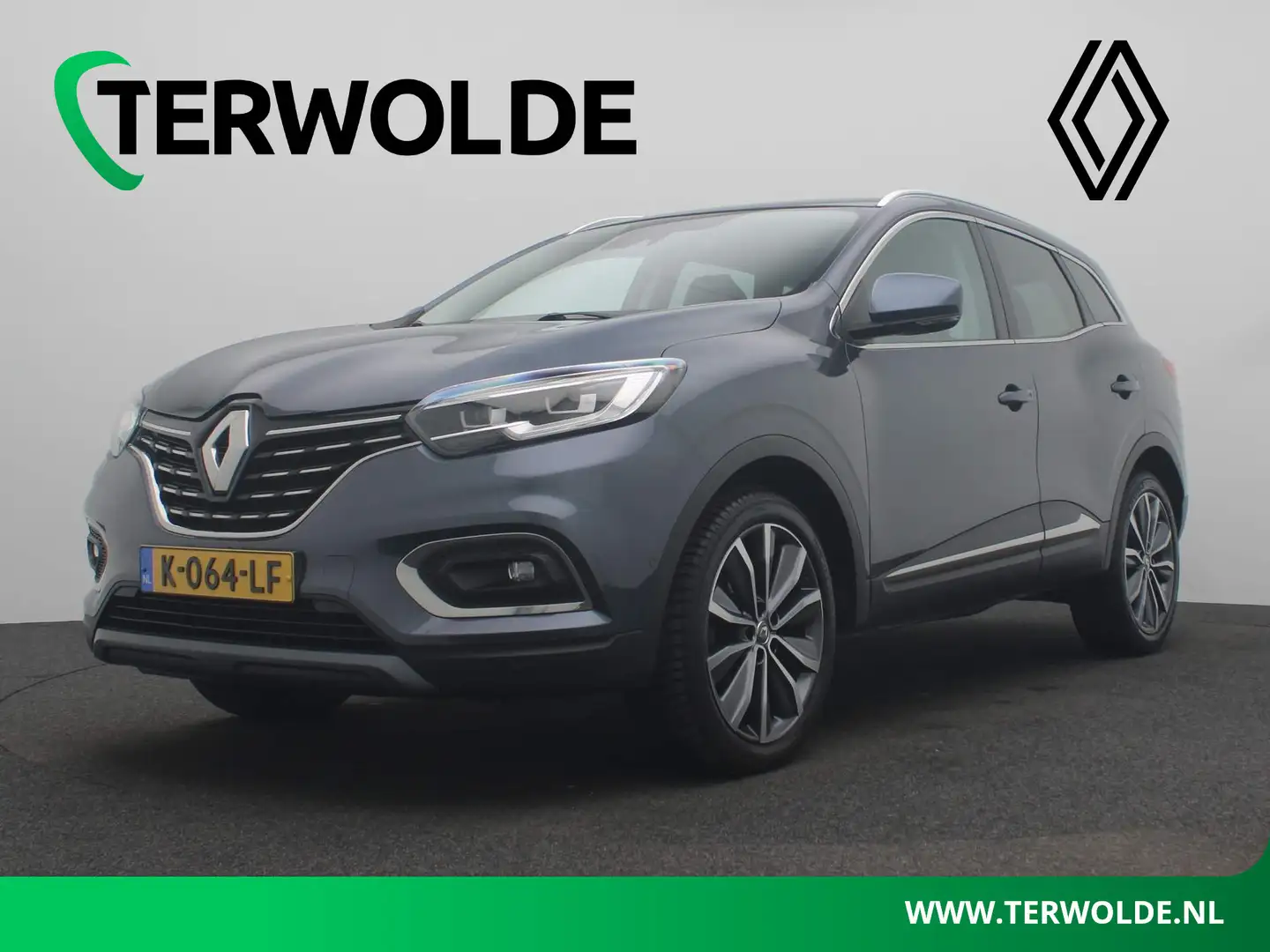 Renault Kadjar TCe 140 GPF Intens | Lederen Bekl. | Stoelverw. | Grau - 1