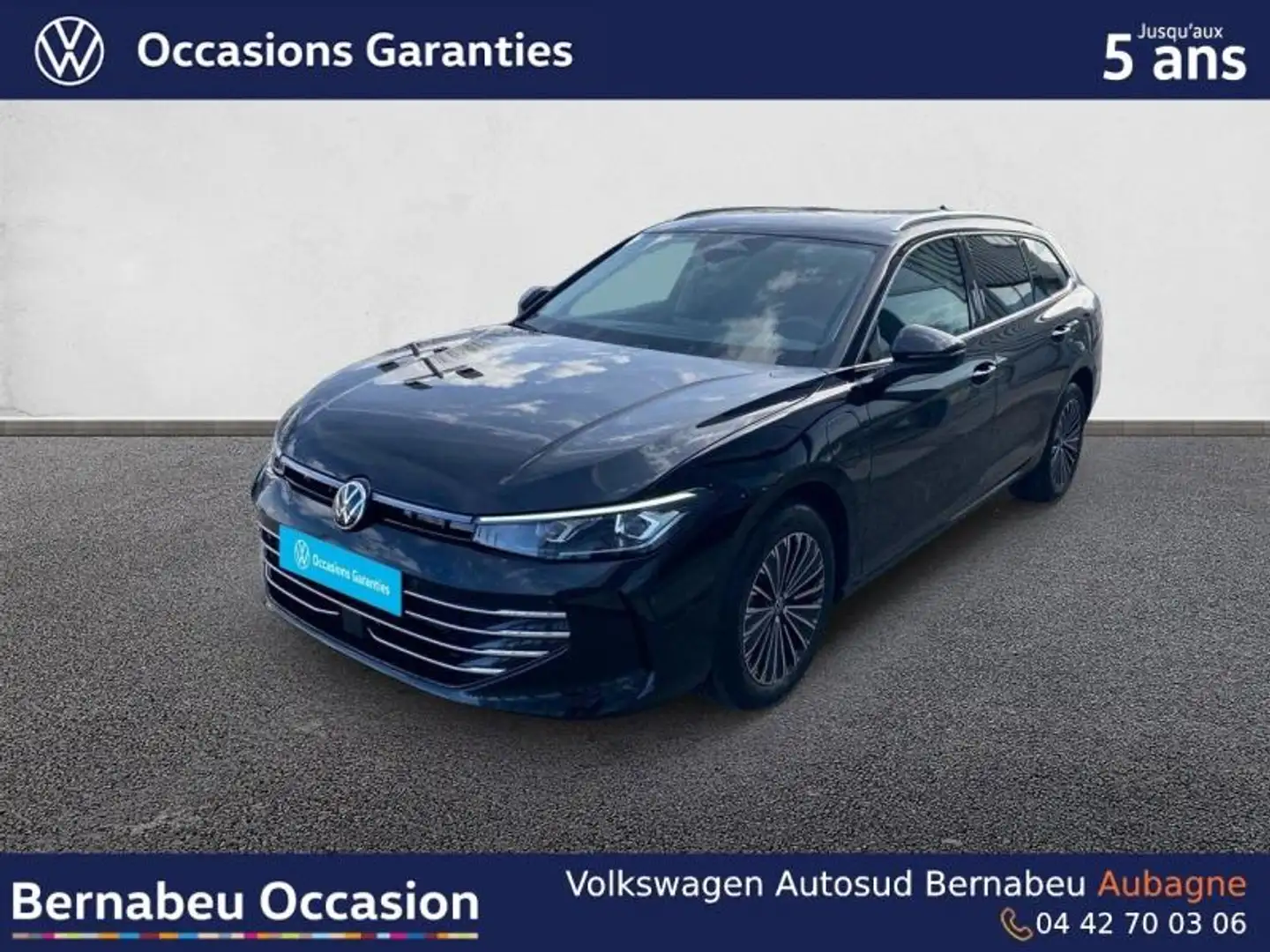 Volkswagen Passat 1.5 eHybrid 204ch Elegance DSG6 Blanc - 1