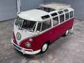 Volkswagen T1 Kombi Samba Ombouw 23 Window Safari Windows Czerwony - thumbnail 3