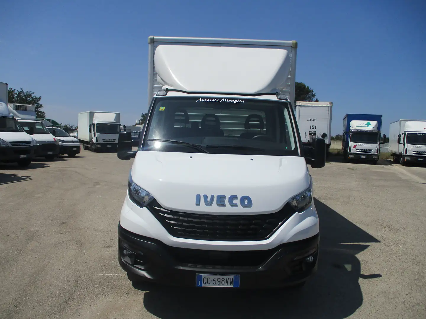Iveco Daily 35C14 2.3 140CV E6D FURGONE 4.3+SPONDA 8Q 72000 KM Bianco - 2