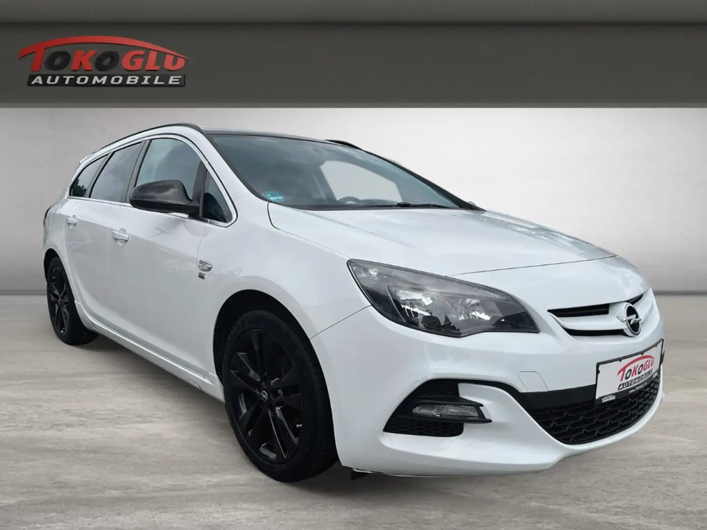 Opel Astra J Sports Tourer OPC 1.4 Turbo Sportpaket Temp PDC Blanco - 1