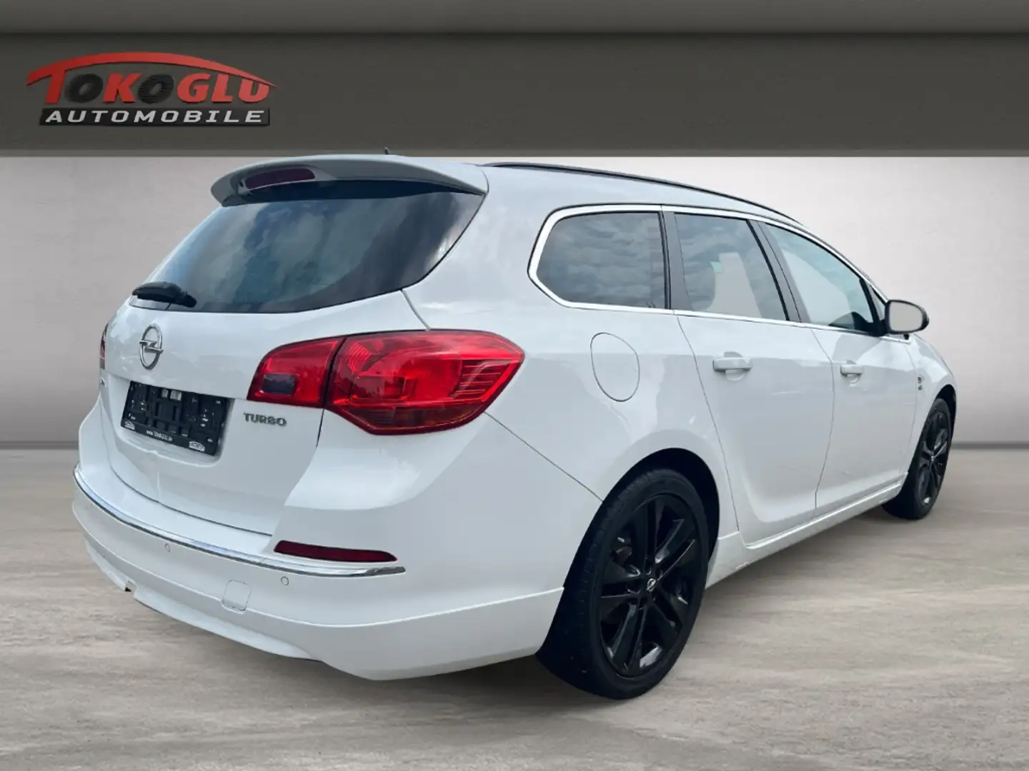 Opel Astra J Sports Tourer OPC 1.4 Turbo Sportpaket Temp PDC Blanco - 2