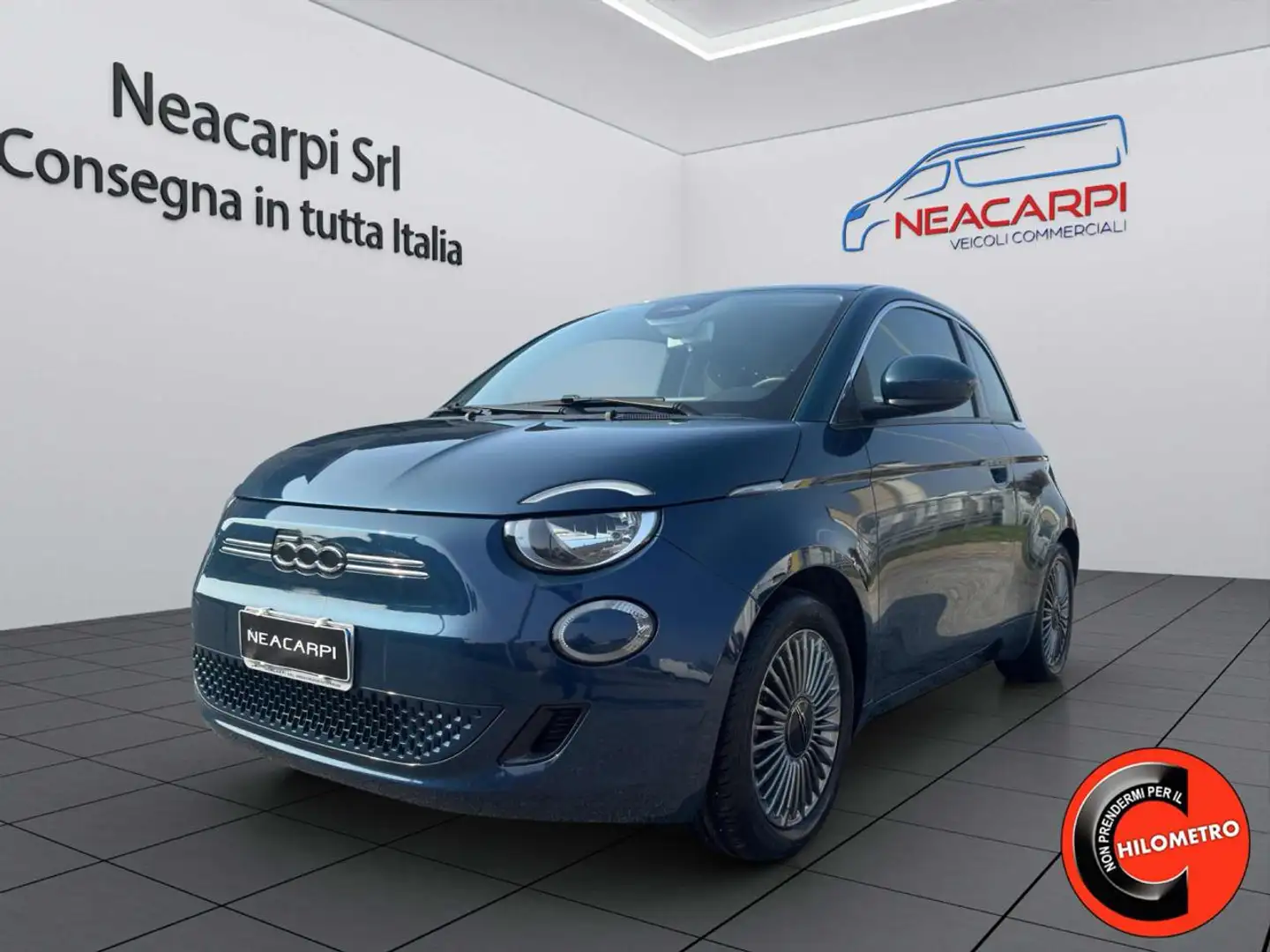 Fiat 500e ELETTRICA OPENING EDITION 44 kWh BELLISSIMA-FUULL- Blau - 1