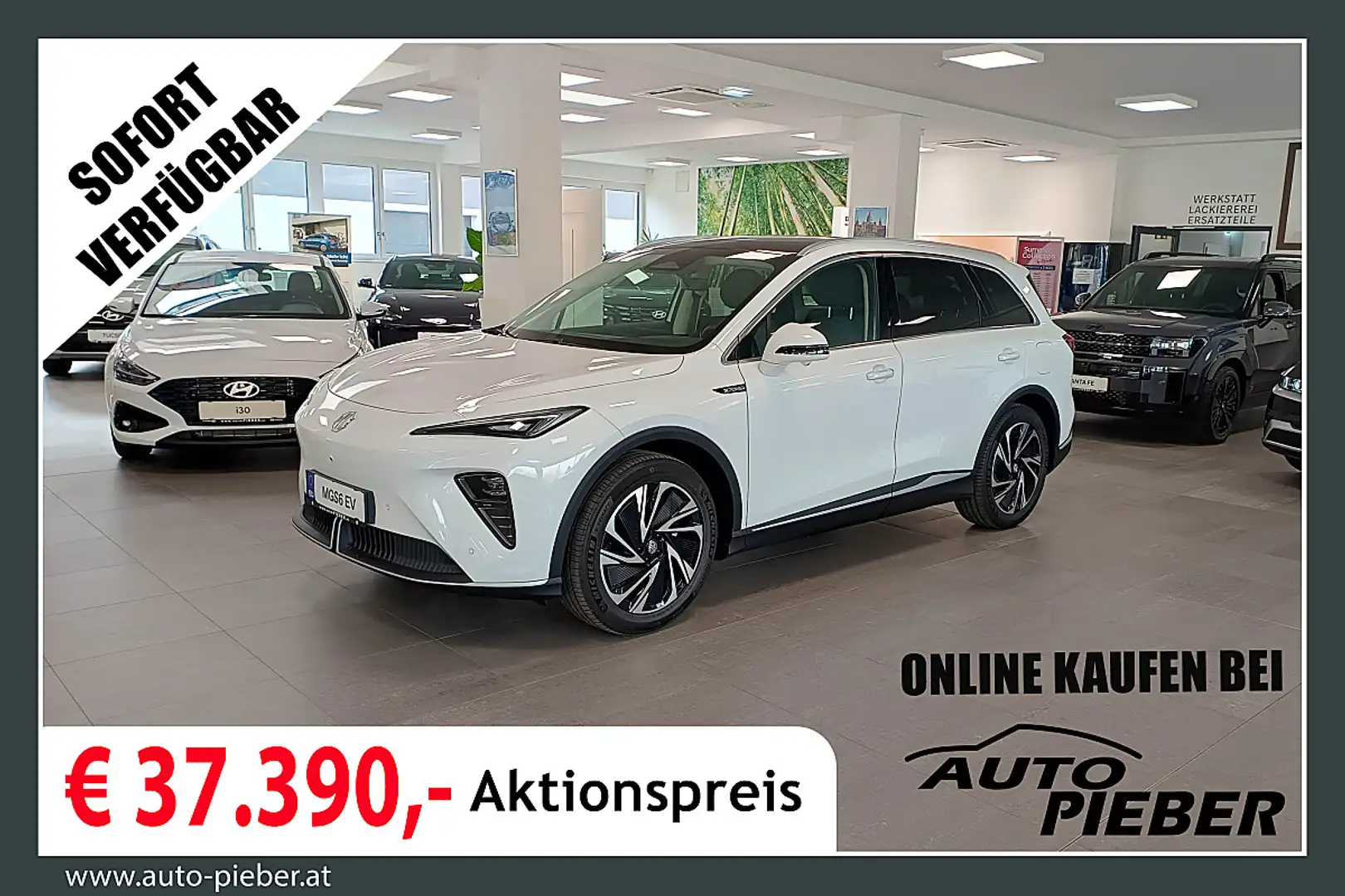 MG Sonstige MGS6 S6 Luxury 2WD 77kwh *LAGERND* Weiß - 1