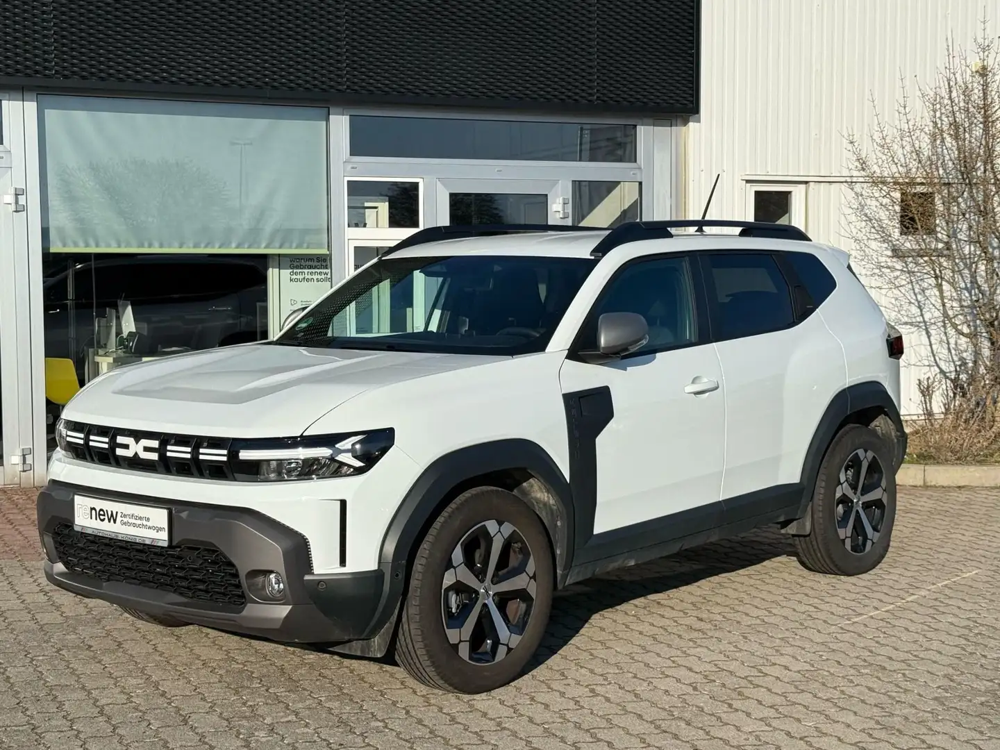 Dacia Duster Journey TCe 130 LED, Klimaauto, Navi Weiß - 1