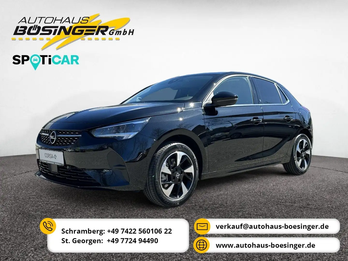 Opel Corsa-e Corsa F e Elegance 8 FACH Schwarz - 1