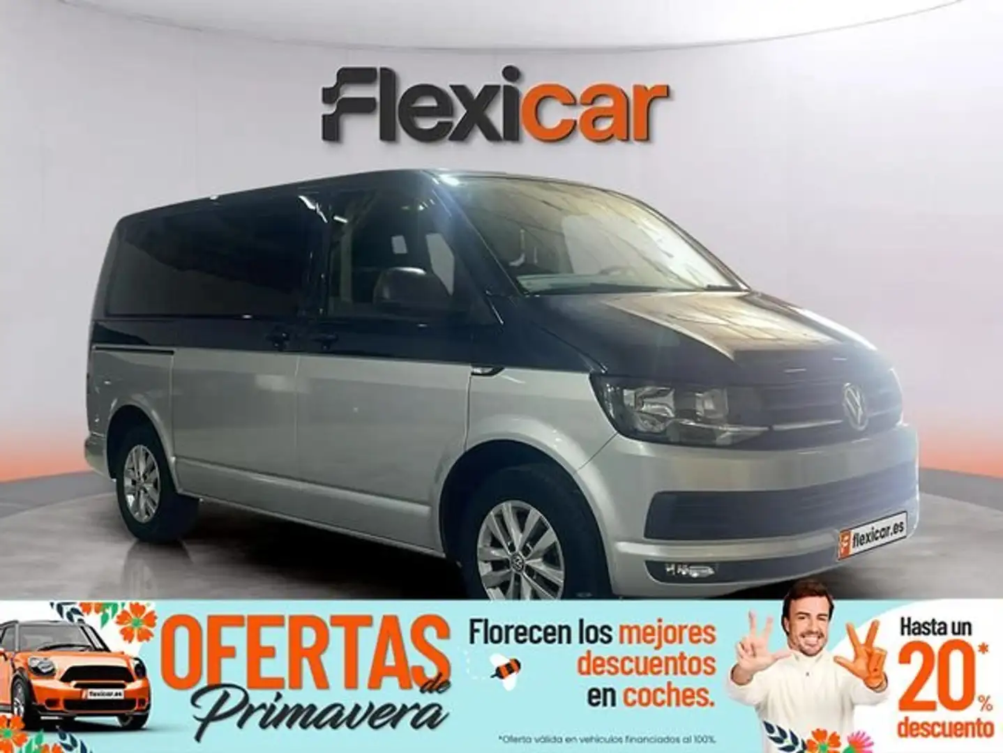 Volkswagen T5 Multivan 2.0Bi-TDI Comfortline DSG 180 Gris - 1