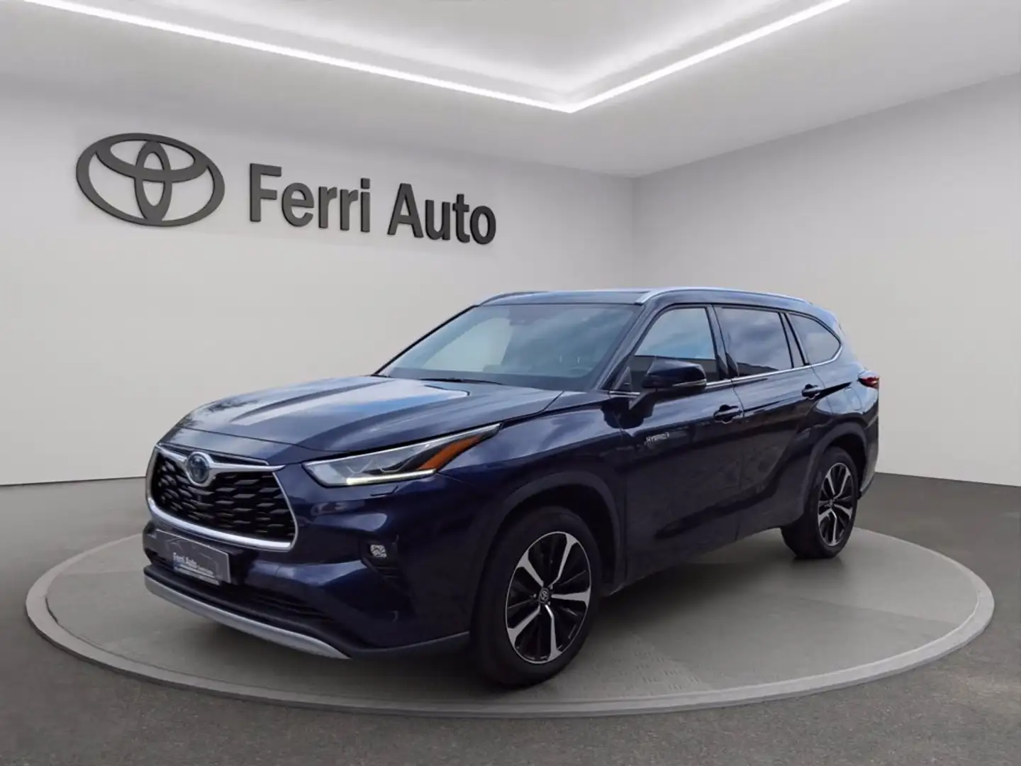 Toyota Highlander 2.5h executive e-cvt Blu/Azzurro - 1
