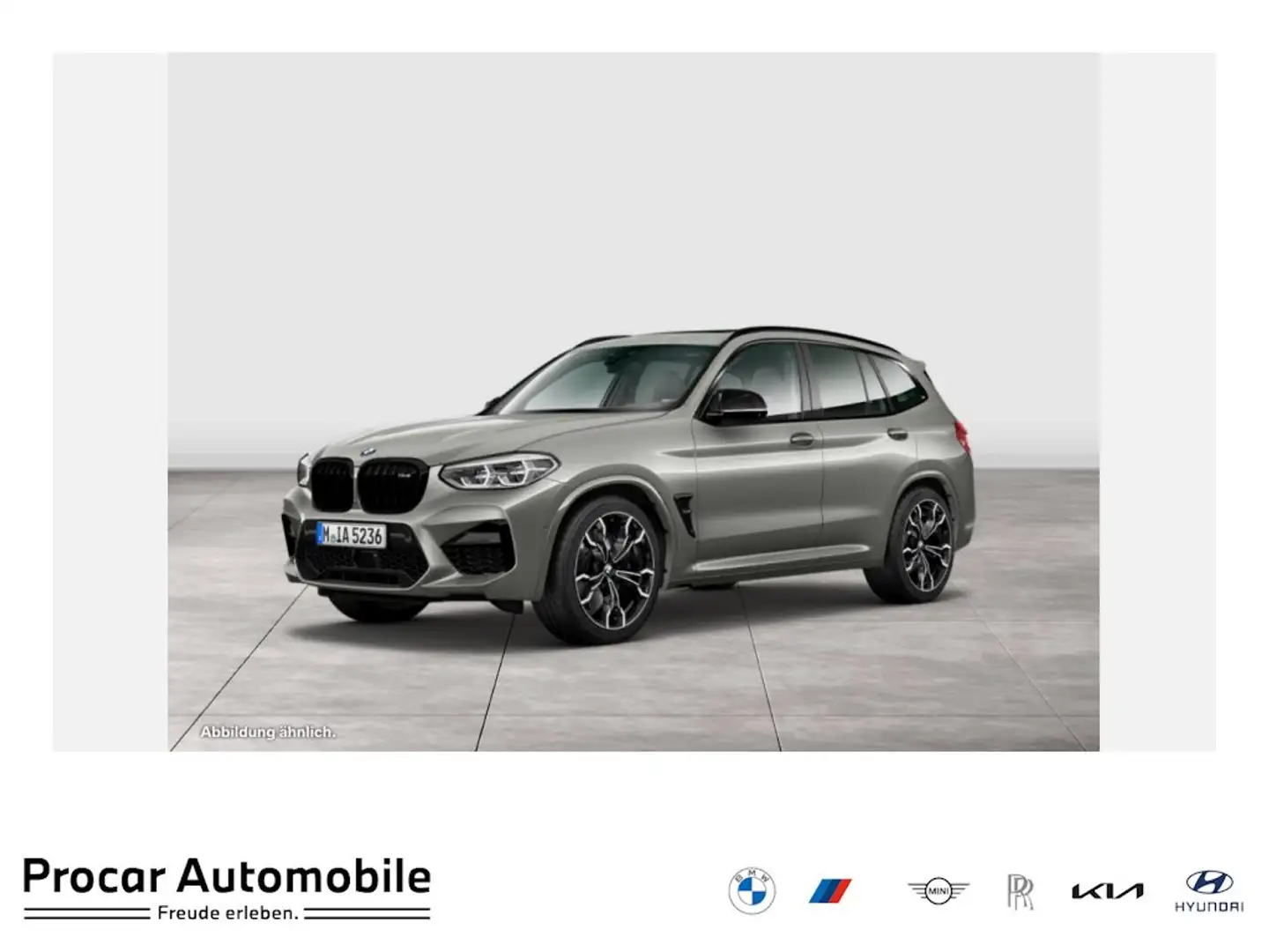 BMW X3 M Competition M-SPORT-COMP+HUD+DA+PANO+H/K+SHZ Gris - 1