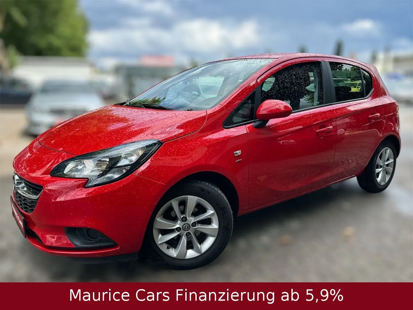 Opel Corsa E Drive Rojo - 1