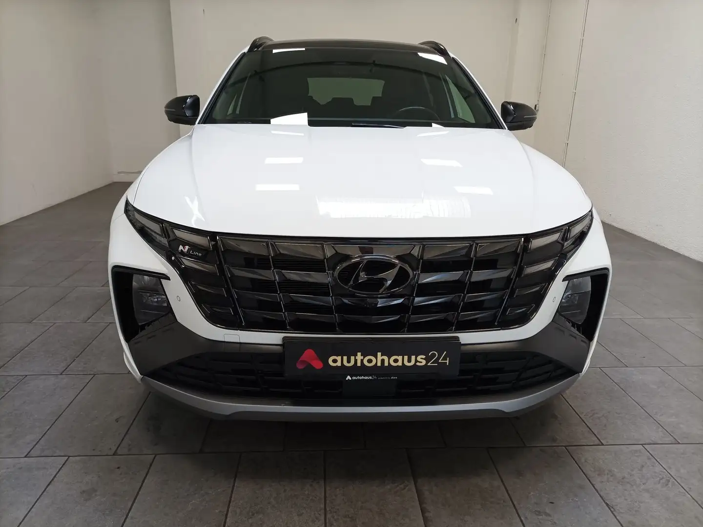 Hyundai TUCSON 1.6 T-GDI N Line 4WD|Navi|Pano|ACC|CAM Blanc - 2