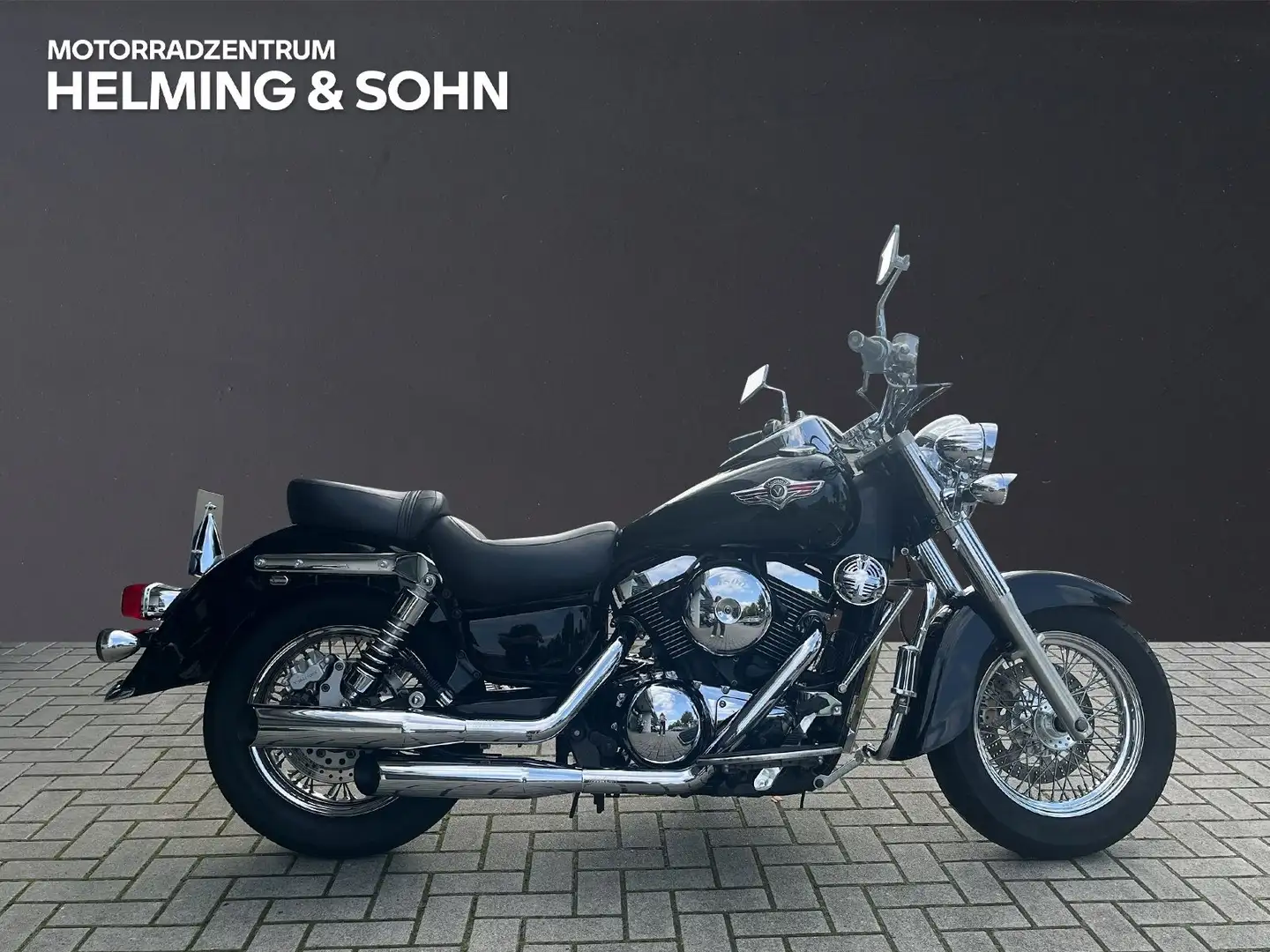 Kawasaki VN 1500 VN1500 Classic Negru - 2