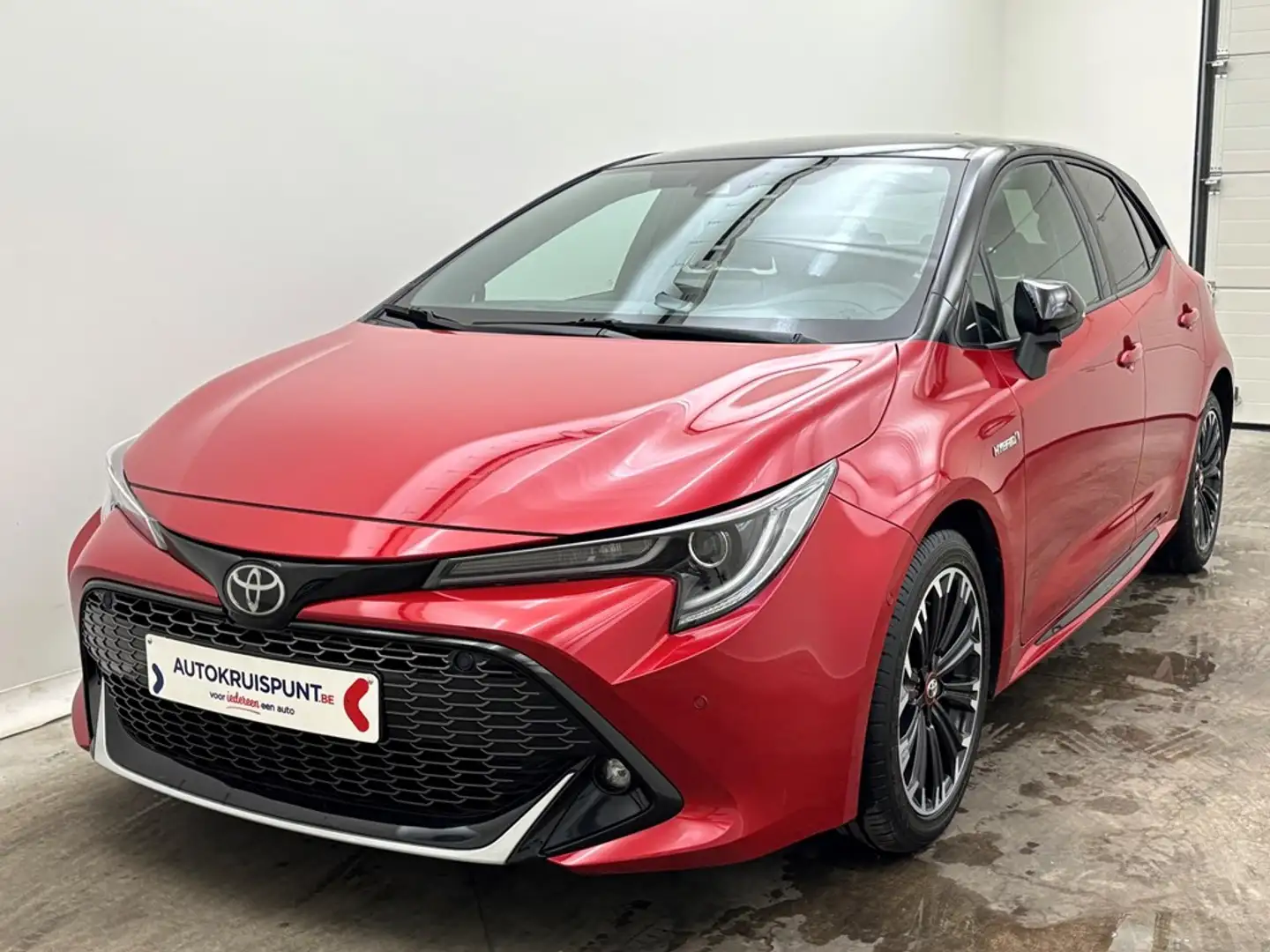 Toyota Corolla 1.8 Hybrid GR Sport e-CVT GPS Camera Dig.Airco Alu Rood - 1