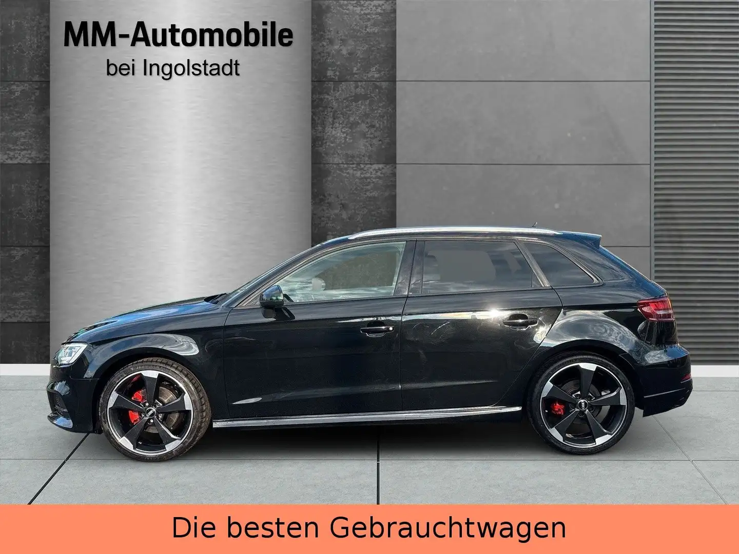 Audi A3 Sportback sport-S3 MEGA OPTIK-WENIG KM-TÜVNEU Schwarz - 2