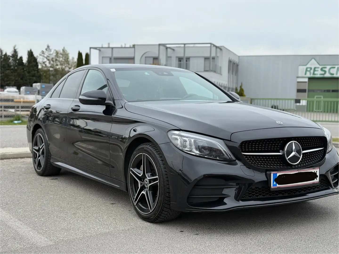 Mercedes-Benz C 300 c 300de /306ps /2. Hand / Österreich Zulassung Schwarz - 2