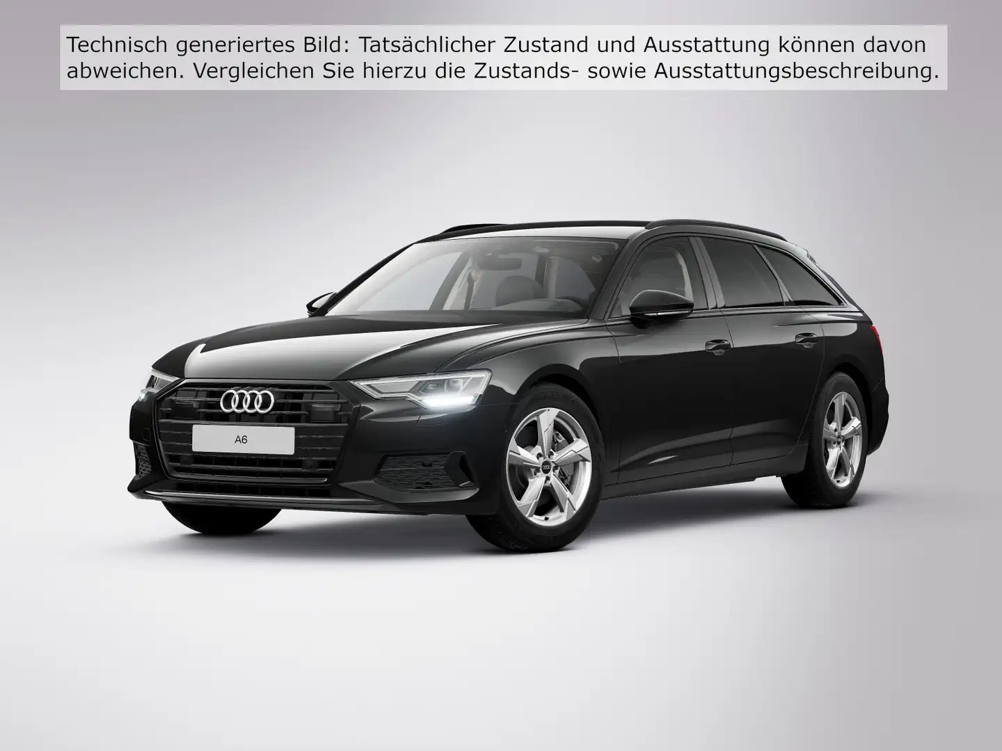 Audi A6 45 TFSI SPORT LEDER eSITZE ACC-TOURER K Schwarz - 2