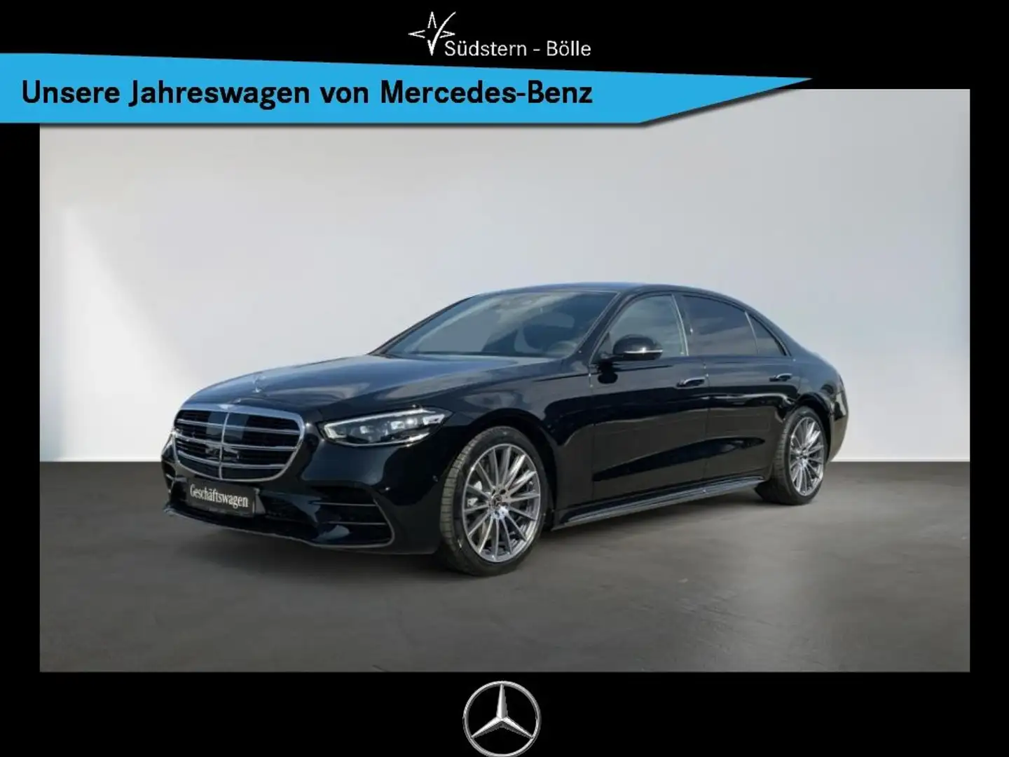Mercedes-Benz S 450 d 4M L +AMG+MEMORY+DISTRO+MULTIBEAM+SHZ Černá - 1